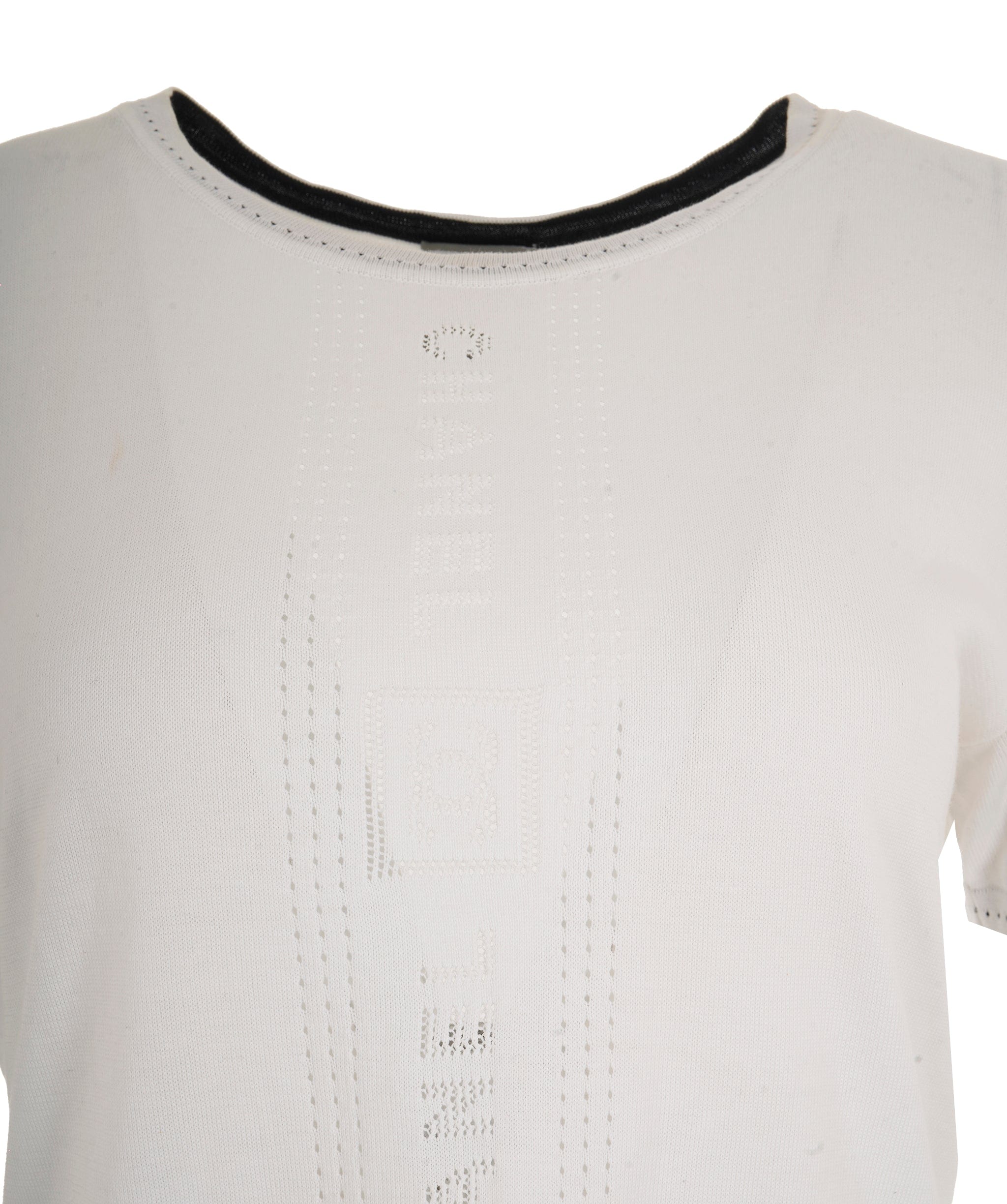 Chanel Chanel White Sports Tshirt 42 ALC2668