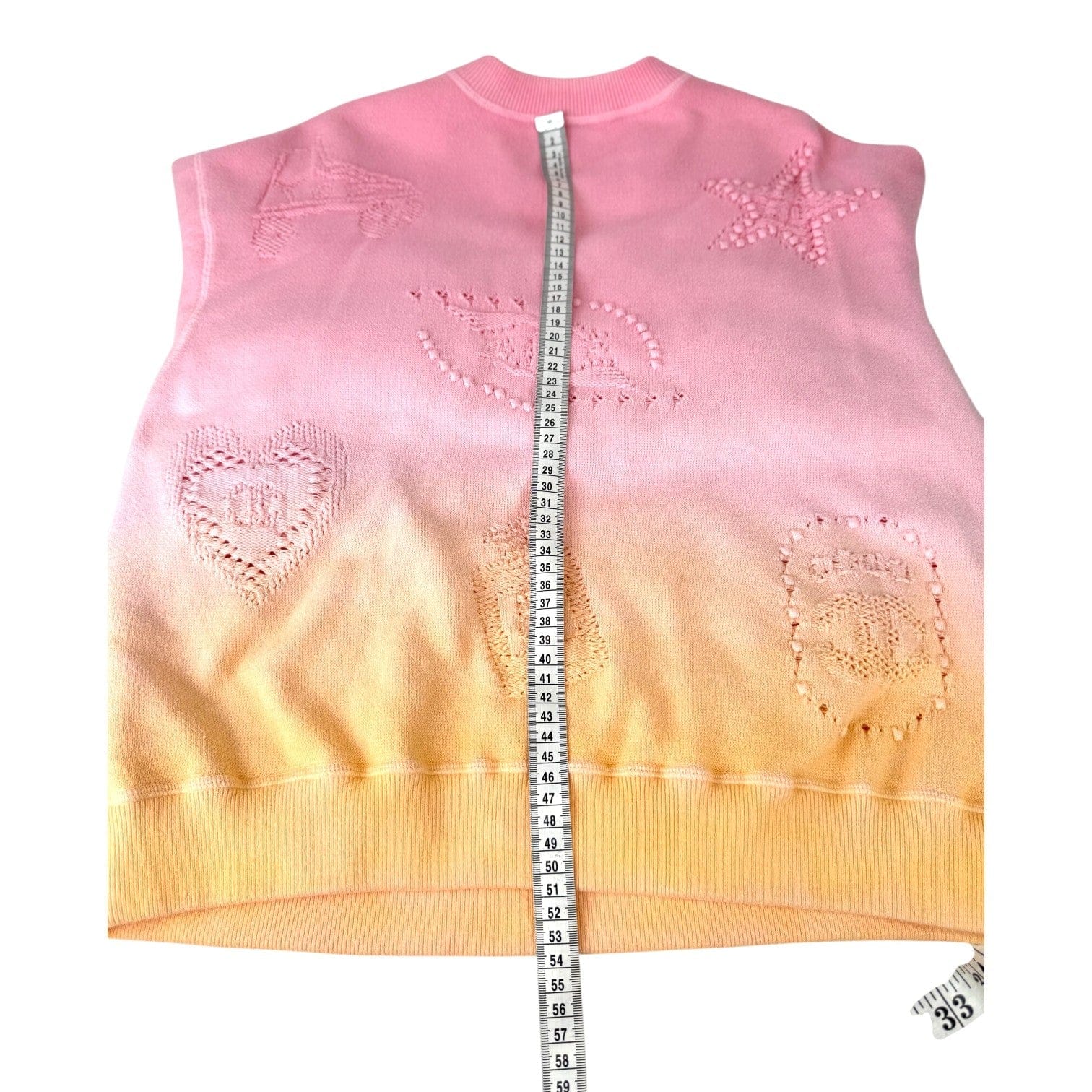 Chanel Chanel 23A Pink Cotton Pullover #36