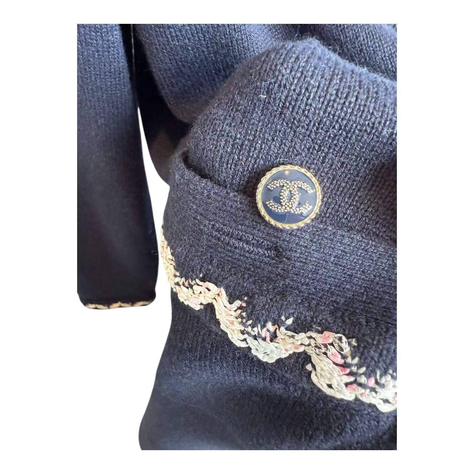 Chanel Chanel Blue Long Cashmere Cardigan #34