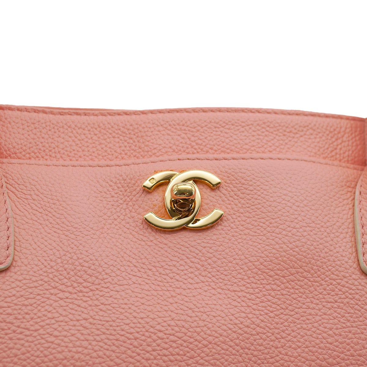 CHANEL VINTAGE CHANEL NEO EXECUTIVE TOTE SHOULDER BAG PINK LEATHER GOLD HARDWARE 90325794