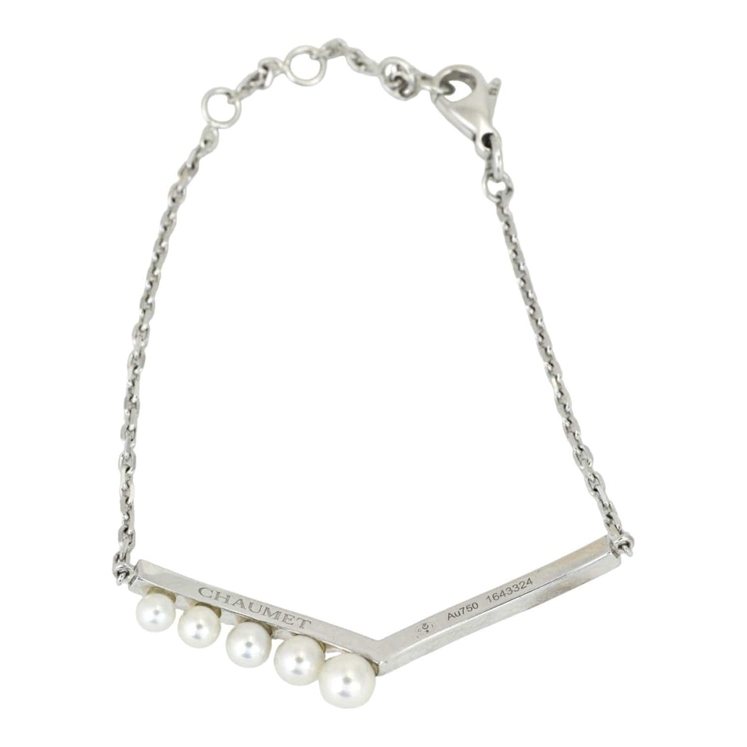 Chaumet Chaumet Josephine Aigrette Pearl Diamond Bracelet
