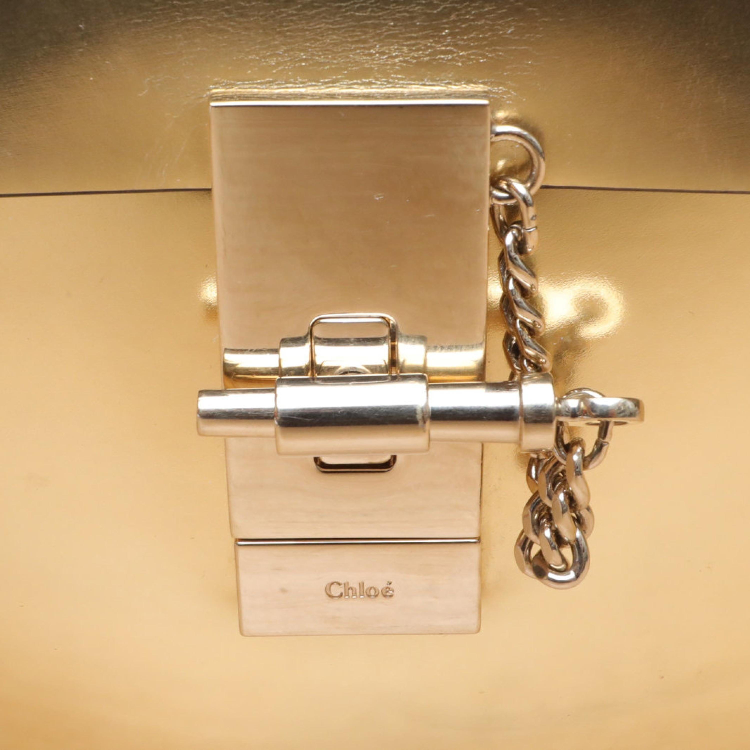 Chloé Chloe Drew Piggy Bank Small Gold Leather C
No accessories ALC3152