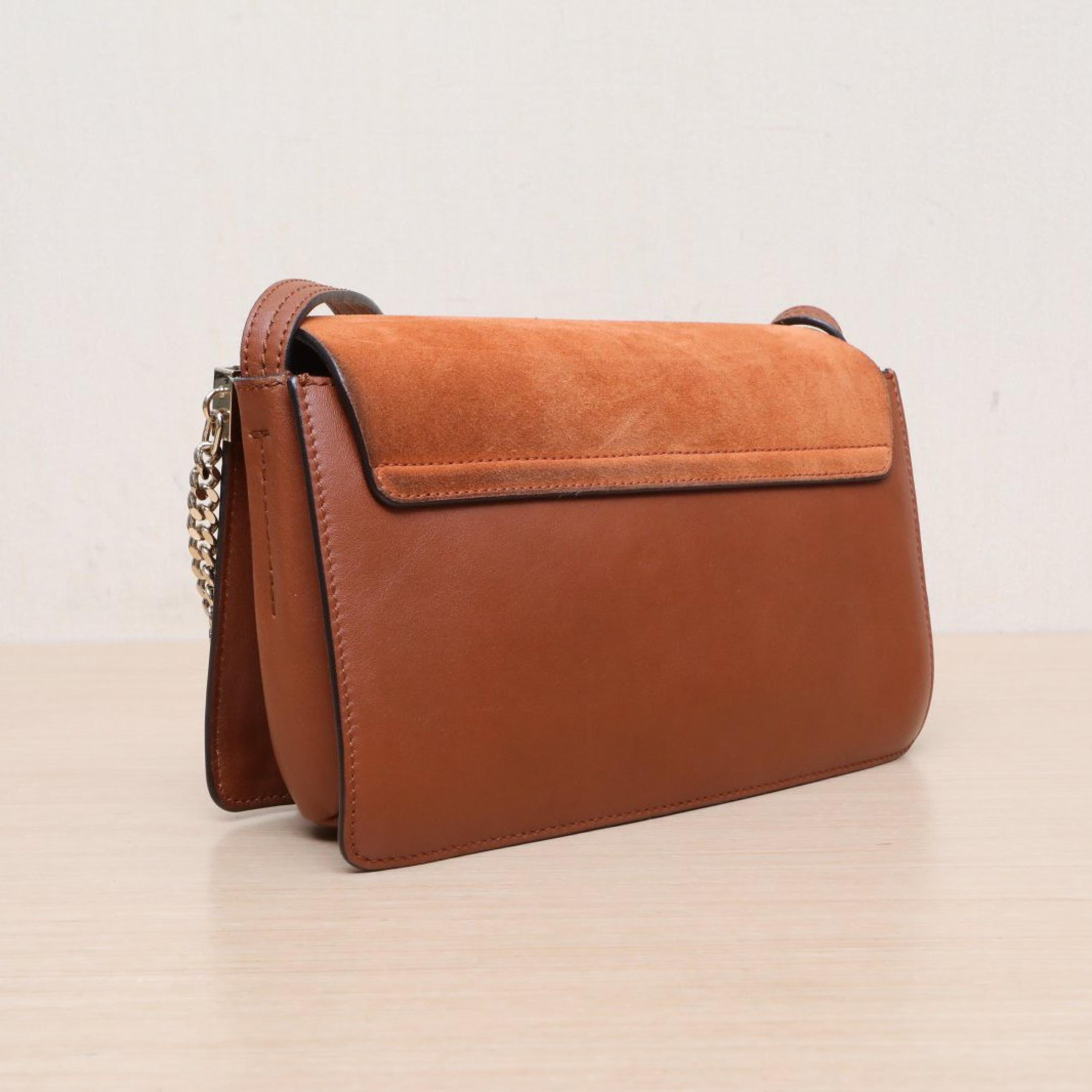 Chloé Chloe FAYE Small Brown Leather C/Suede
Instructions, ID card ALC3180