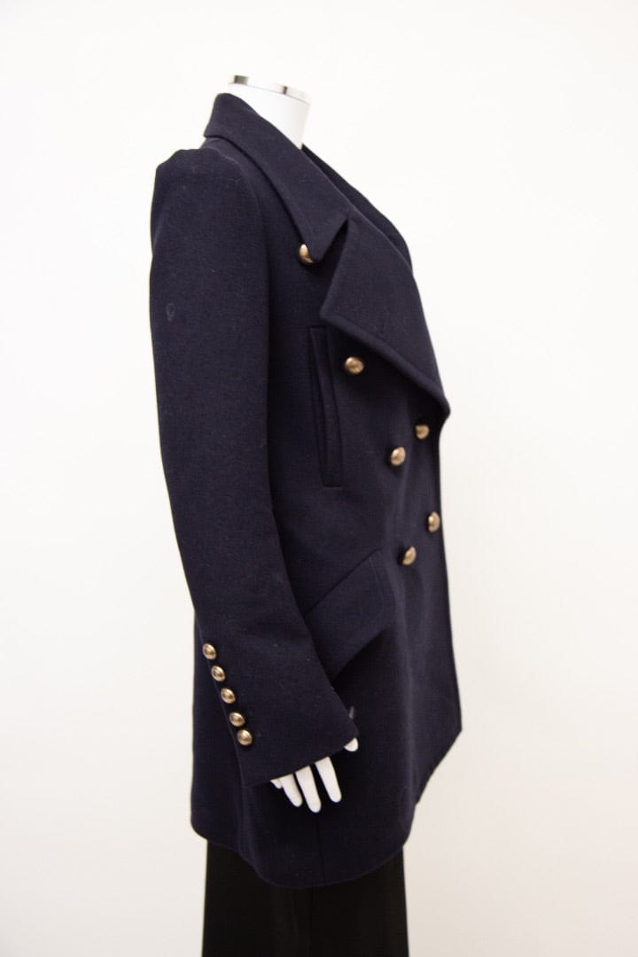 Chloe Chloe military coat Navy S