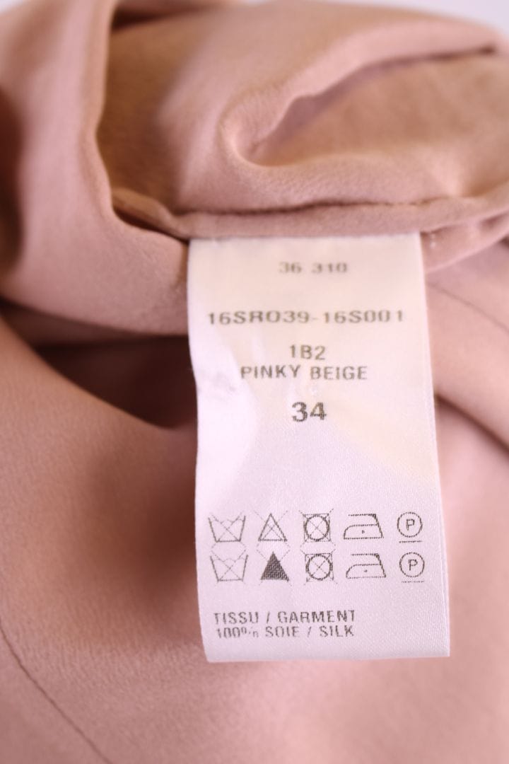 Chloe Chloe Drop Waist Bead Dress Nude 8