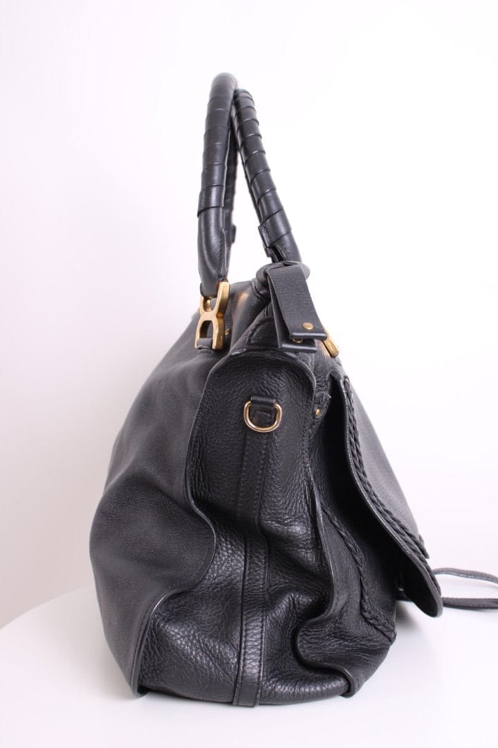 Chloe Chloe Marcie Hobo Bag Black
