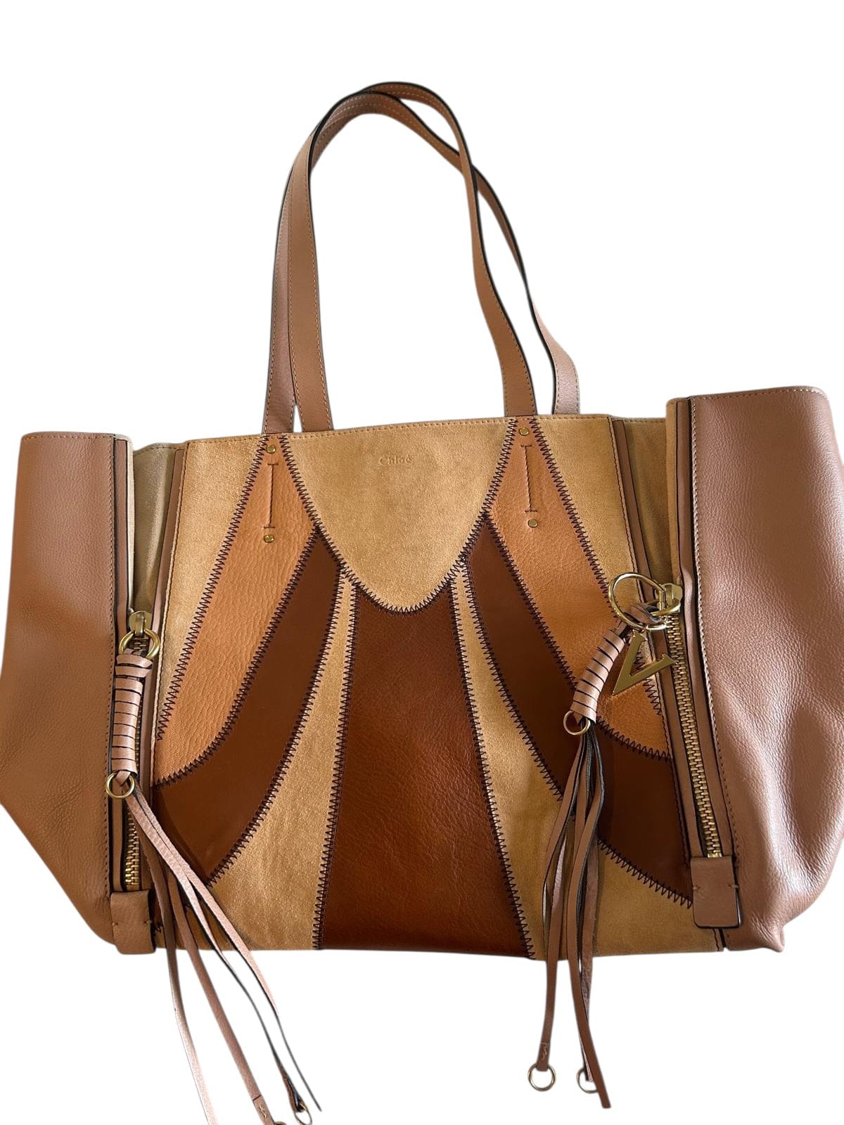 Chloé Chloé Patchwork Tote Bag