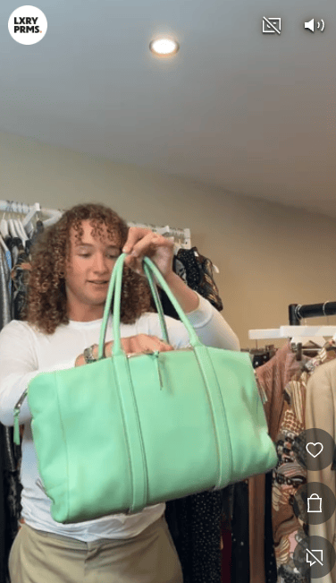 Chloe Chloe Top Handle Handbag Pistachio
