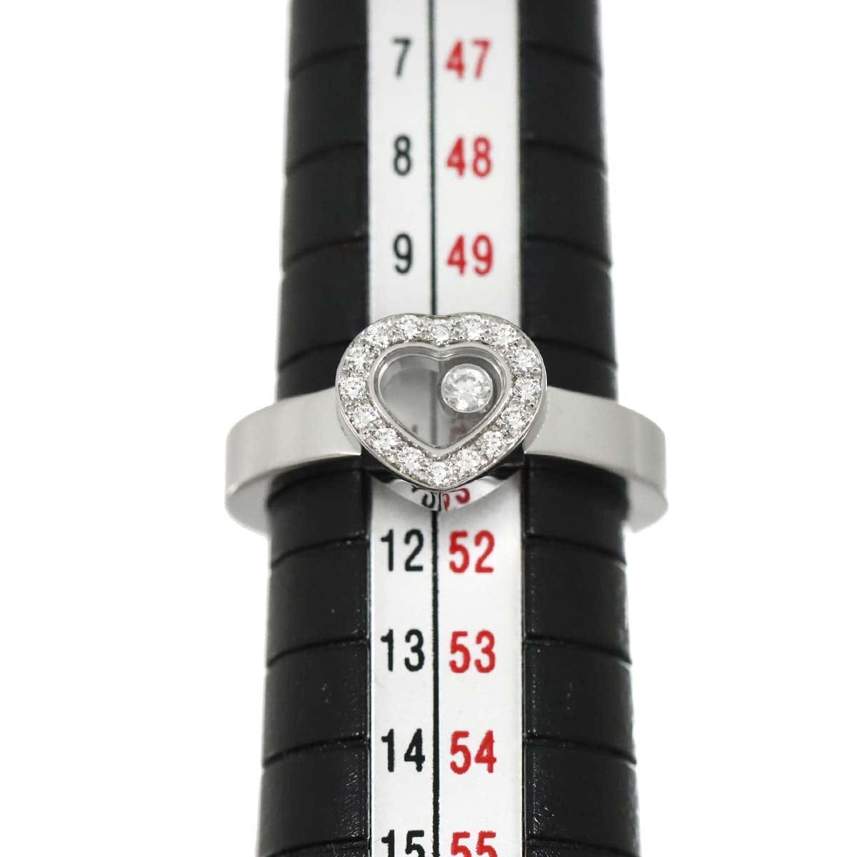 Chopard Chopard Happy Diamond Heart Ring 18K White Gold 750 Size6(US) 90319233