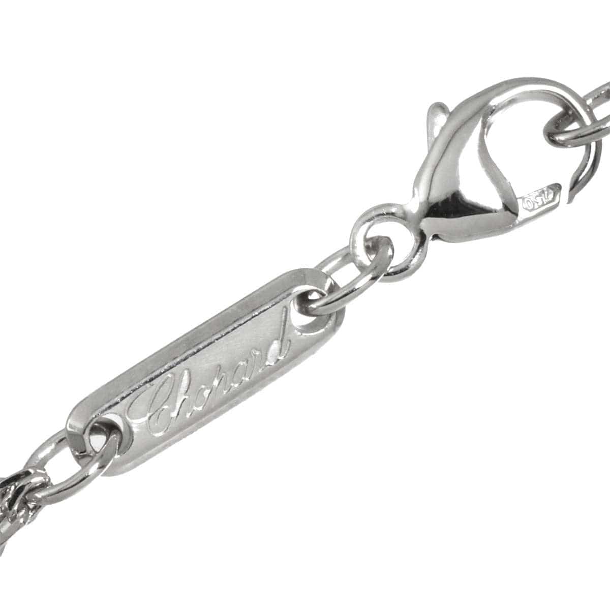 Chopard Chopard Happy Spirit Diamond Necklace 18K White Gold 750 90313598