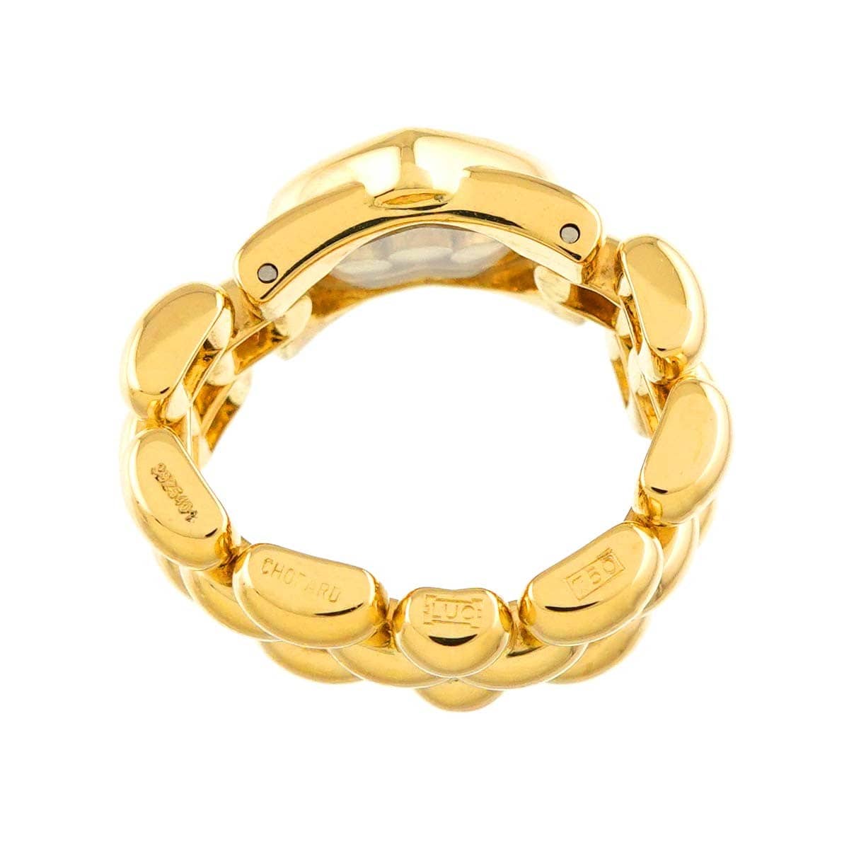Chopard Chopard Happy Diamond Heart Ring 18K YG 750 Size5.25(US) 90311566