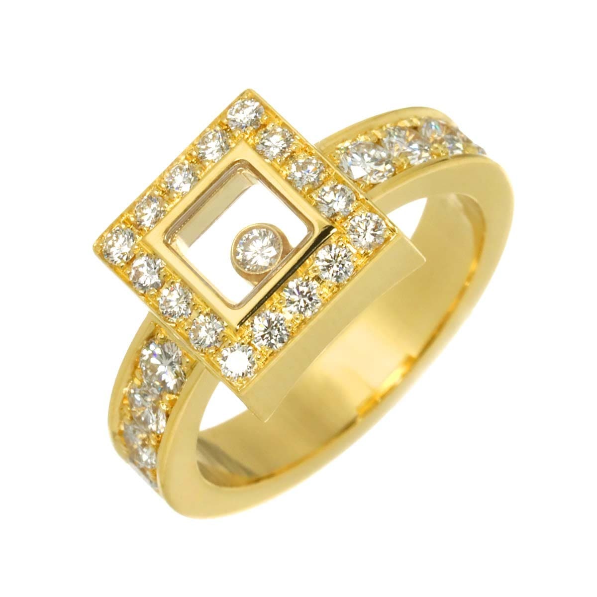 Chopard Chopard Happy Diamond Ring 18K YG 750 Size6-6.25(US) 90312282