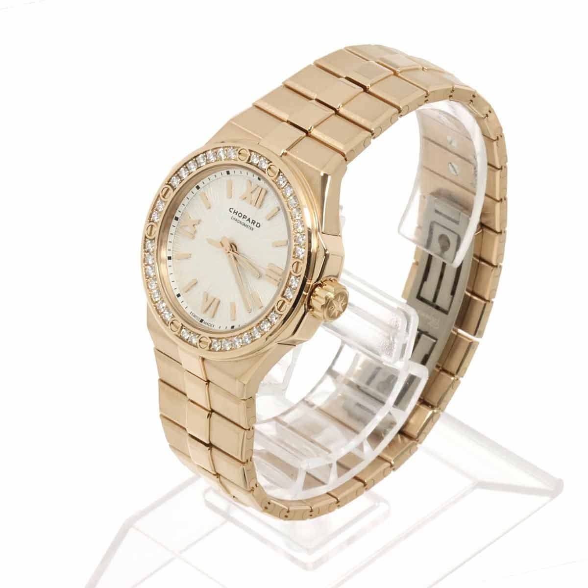 Chopard Chopard Alpine Eagle 295384-5001 K18PG Diamond Automatic Silver Dial 90311060