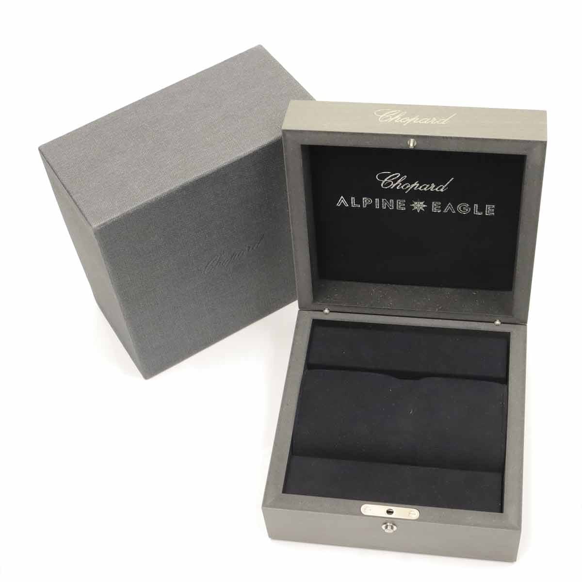 Chopard Chopard Alpine Eagle 295384-5001 K18PG Diamond Automatic Silver Dial 90311060