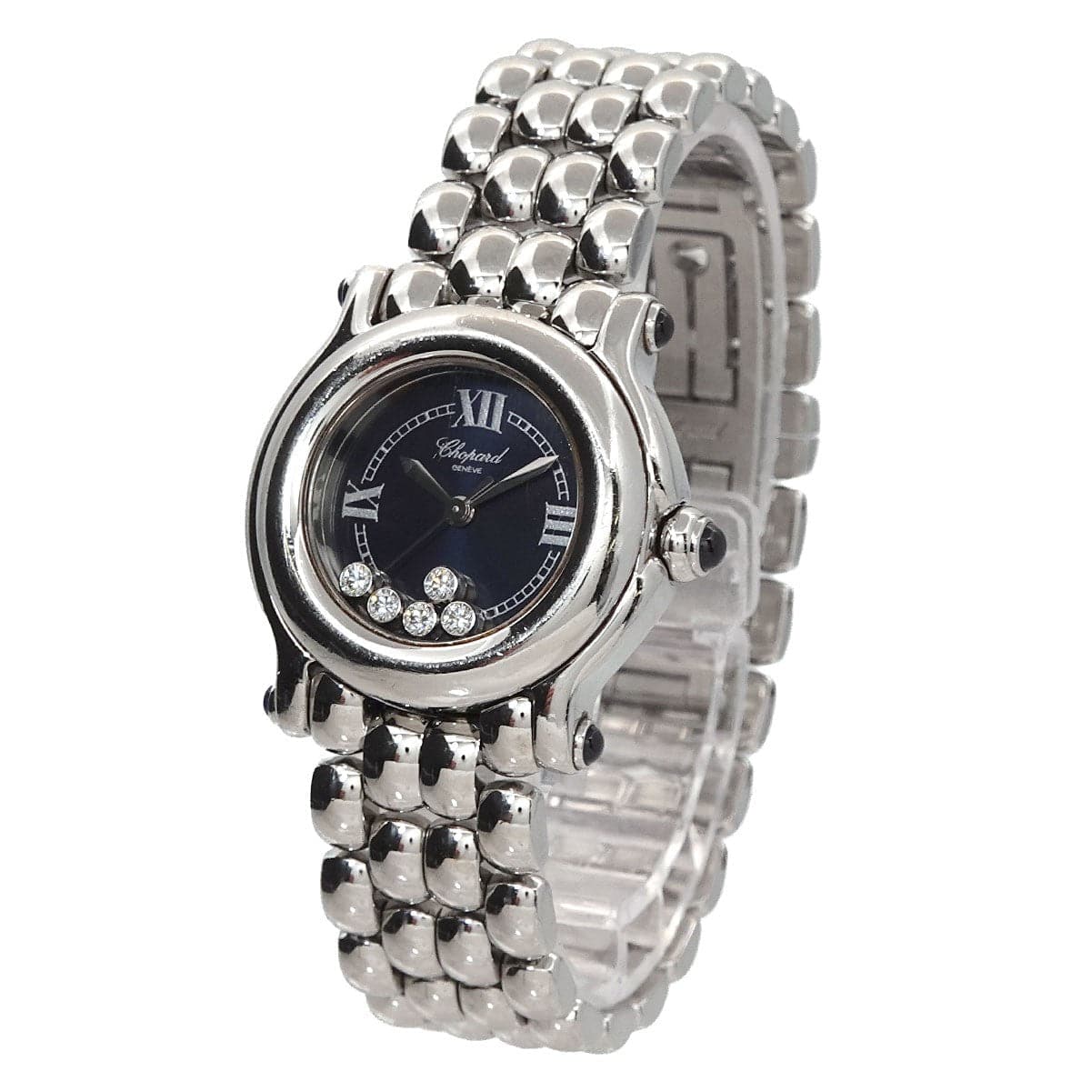 Chopard Chopard Happy Sport 27/8250-23 5P Diamond Black Dial Leadies Watch 90305148