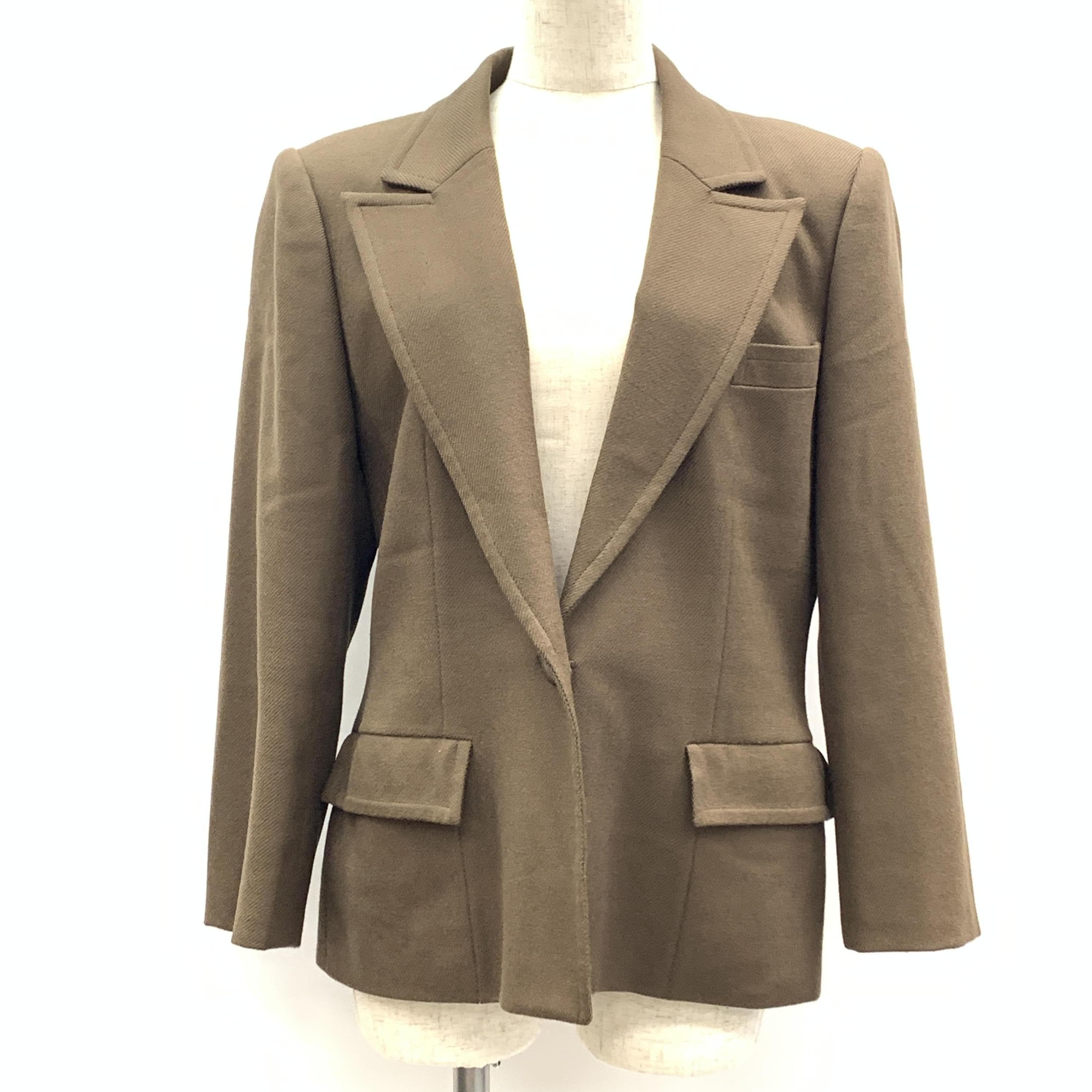 Christian Dior Christian Dior Brown Blazer With Two Front Pockets C323836