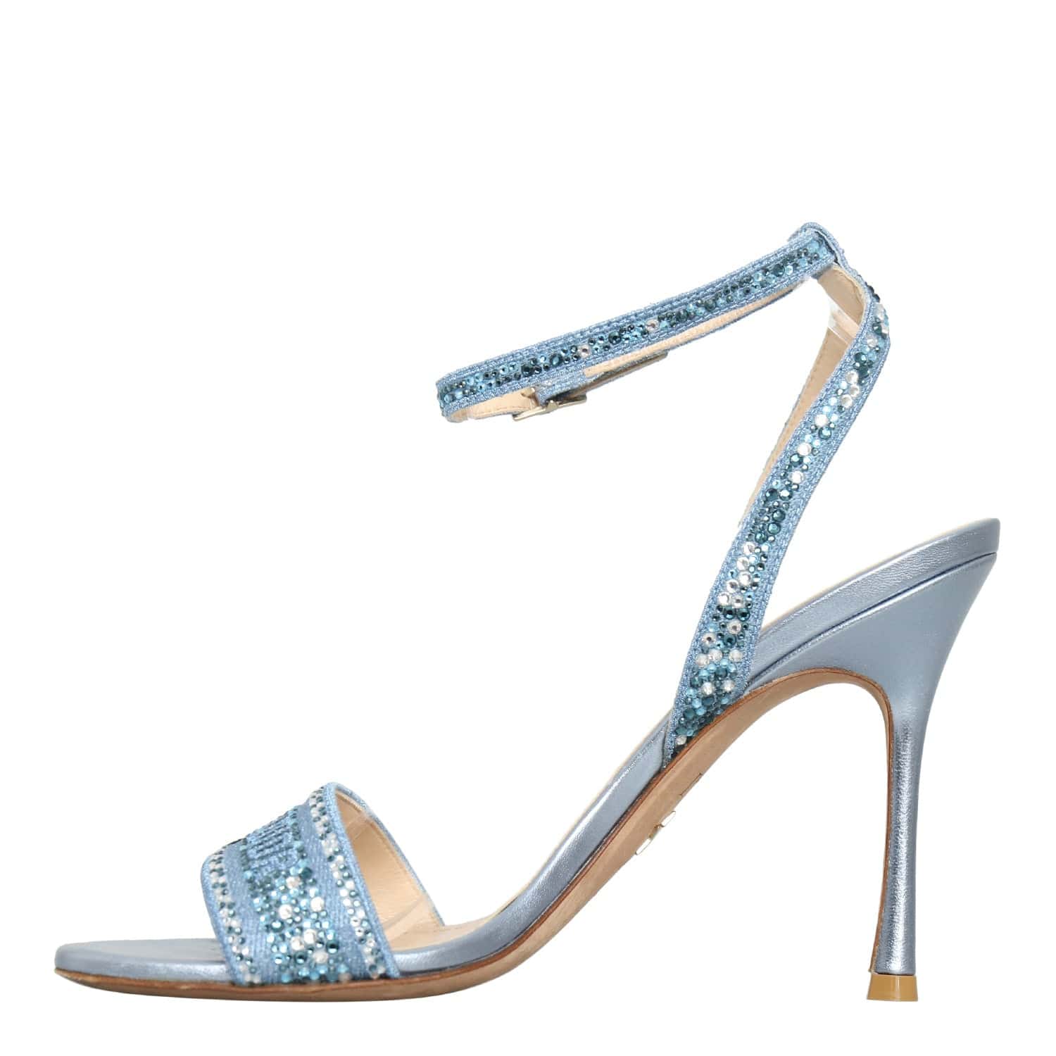 Christian Dior Christian Dior Embroidered Dway 65mm Sandals Heels