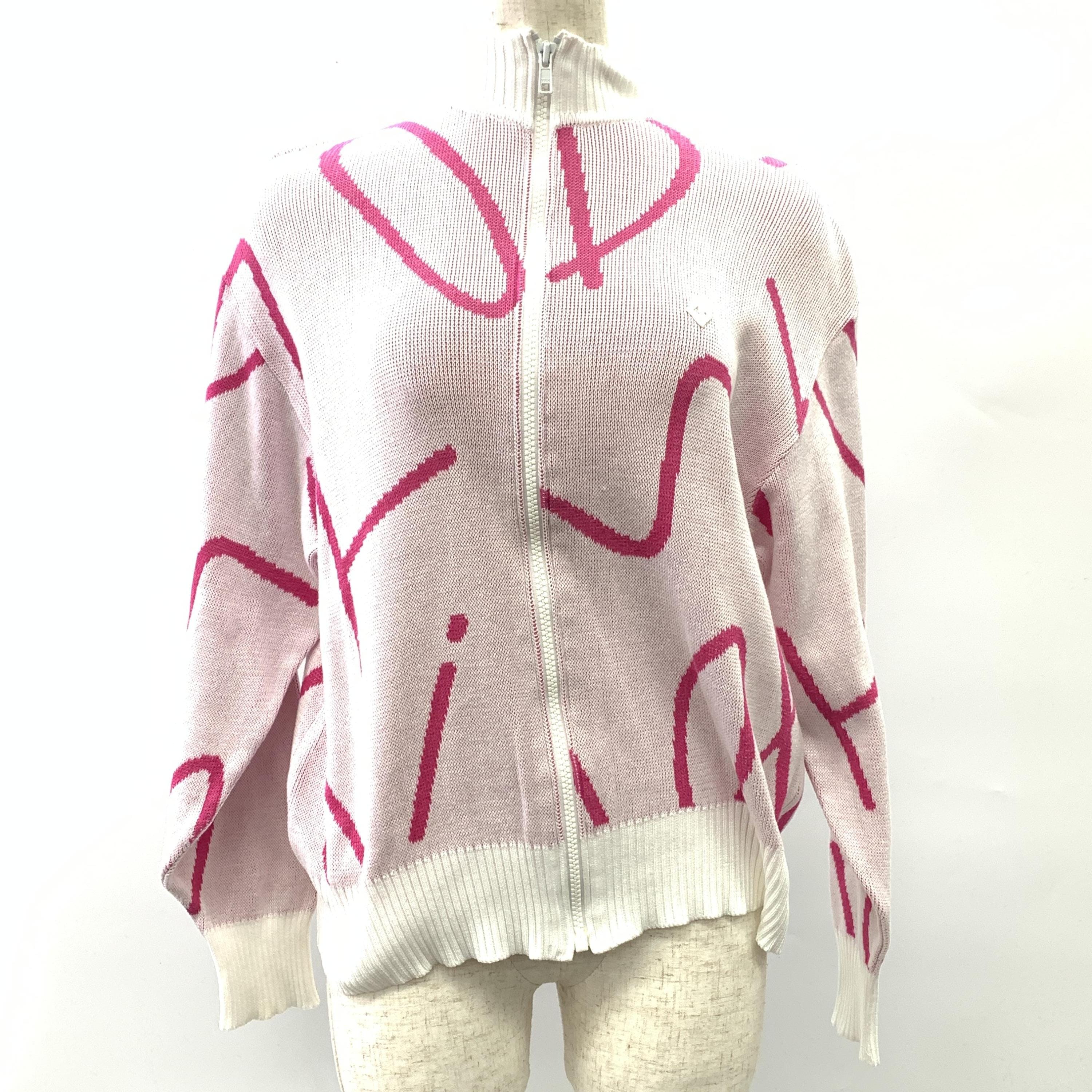 Christian Dior Christian Dior Stylish Zip-Up Knitted Sweater C326697