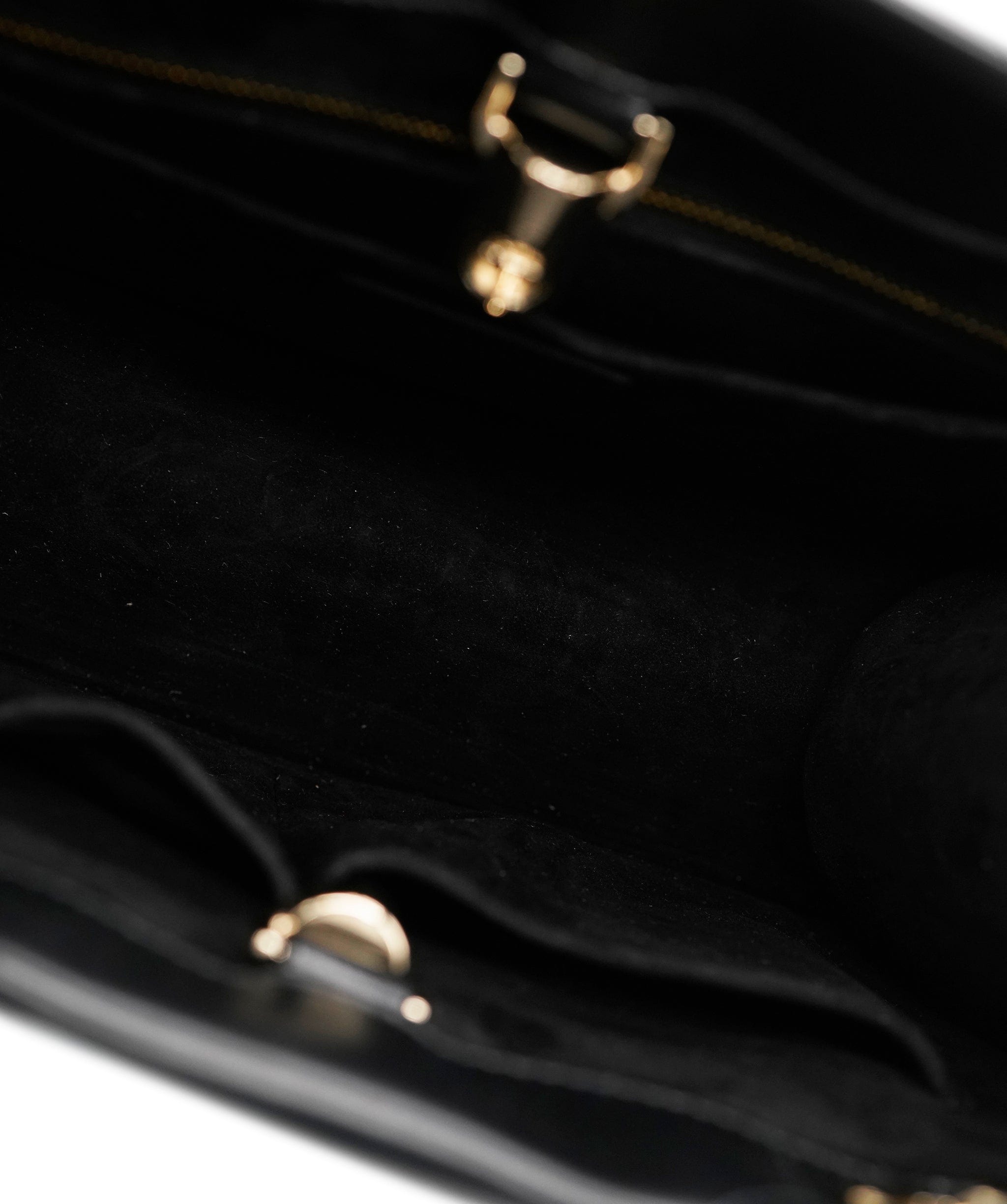 Christian Dior Christian Dior Black Lambskin Archicannage Small Essentials Tote ALL0959