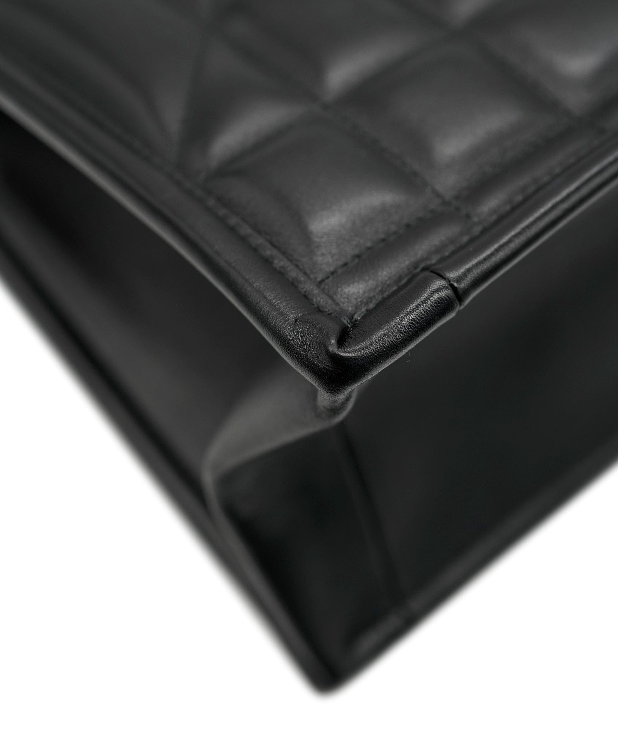 Christian Dior Christian Dior Black Lambskin Archicannage Small Essentials Tote ALL0959