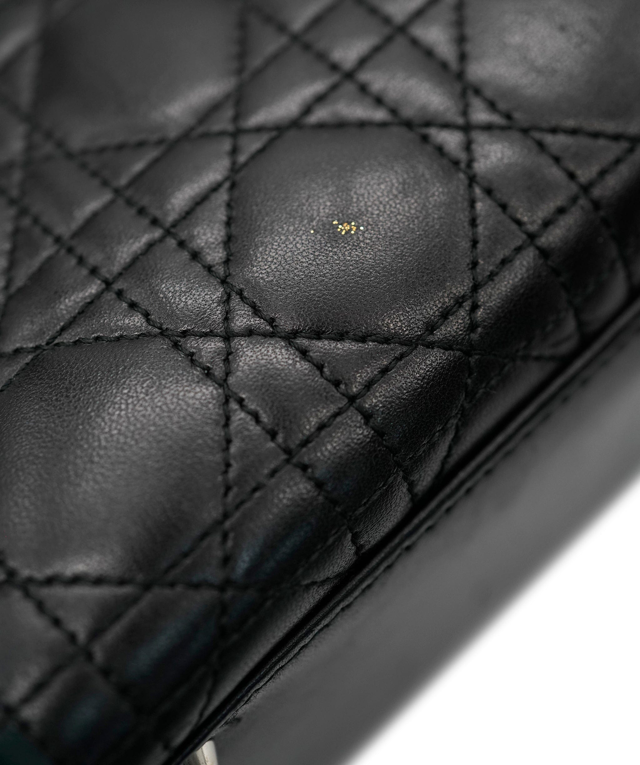 Christian Dior Christian Dior Black Zip Closure Large Lady ALC1769