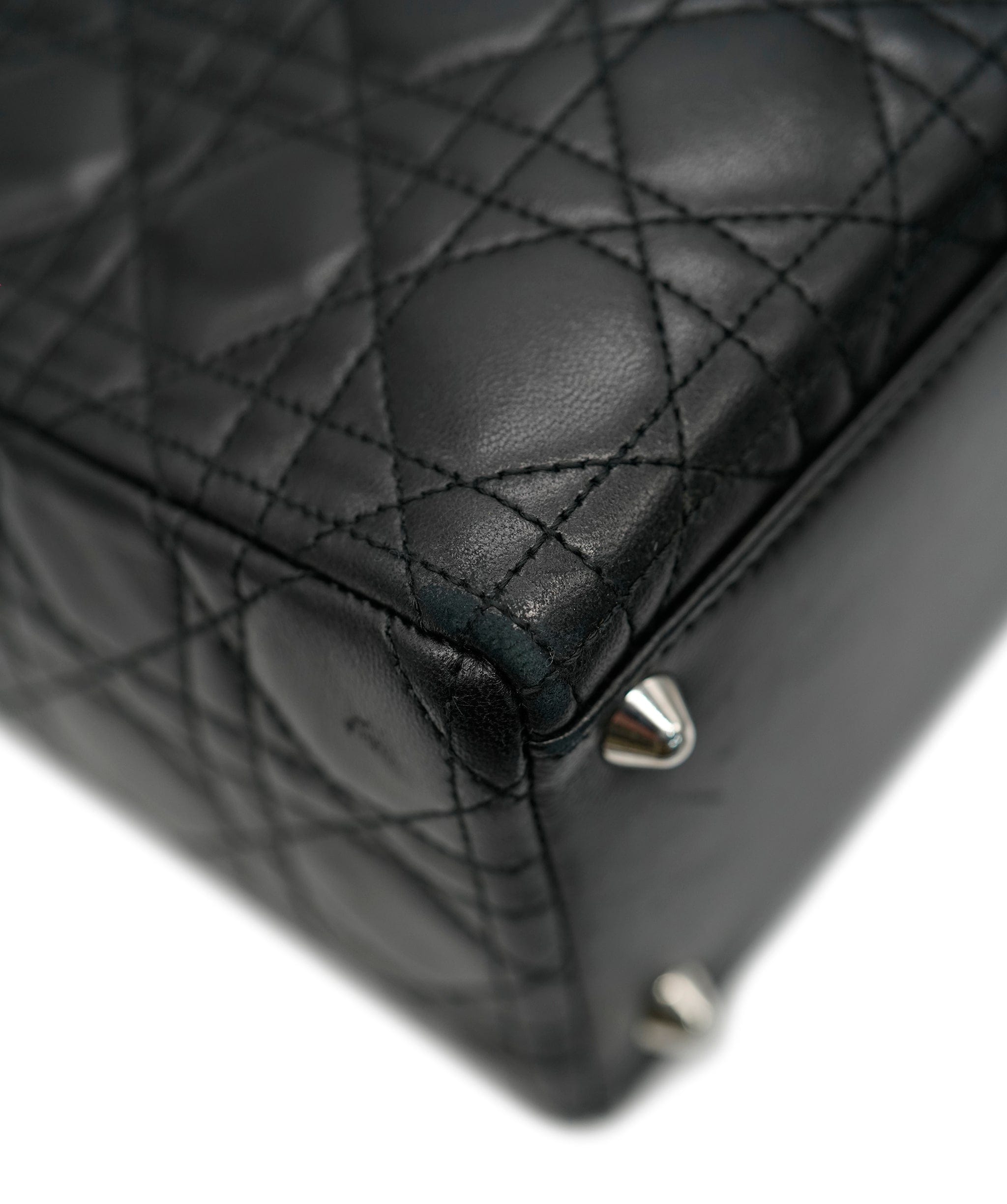 Christian Dior Christian Dior Black Zip Closure Large Lady ALC1769