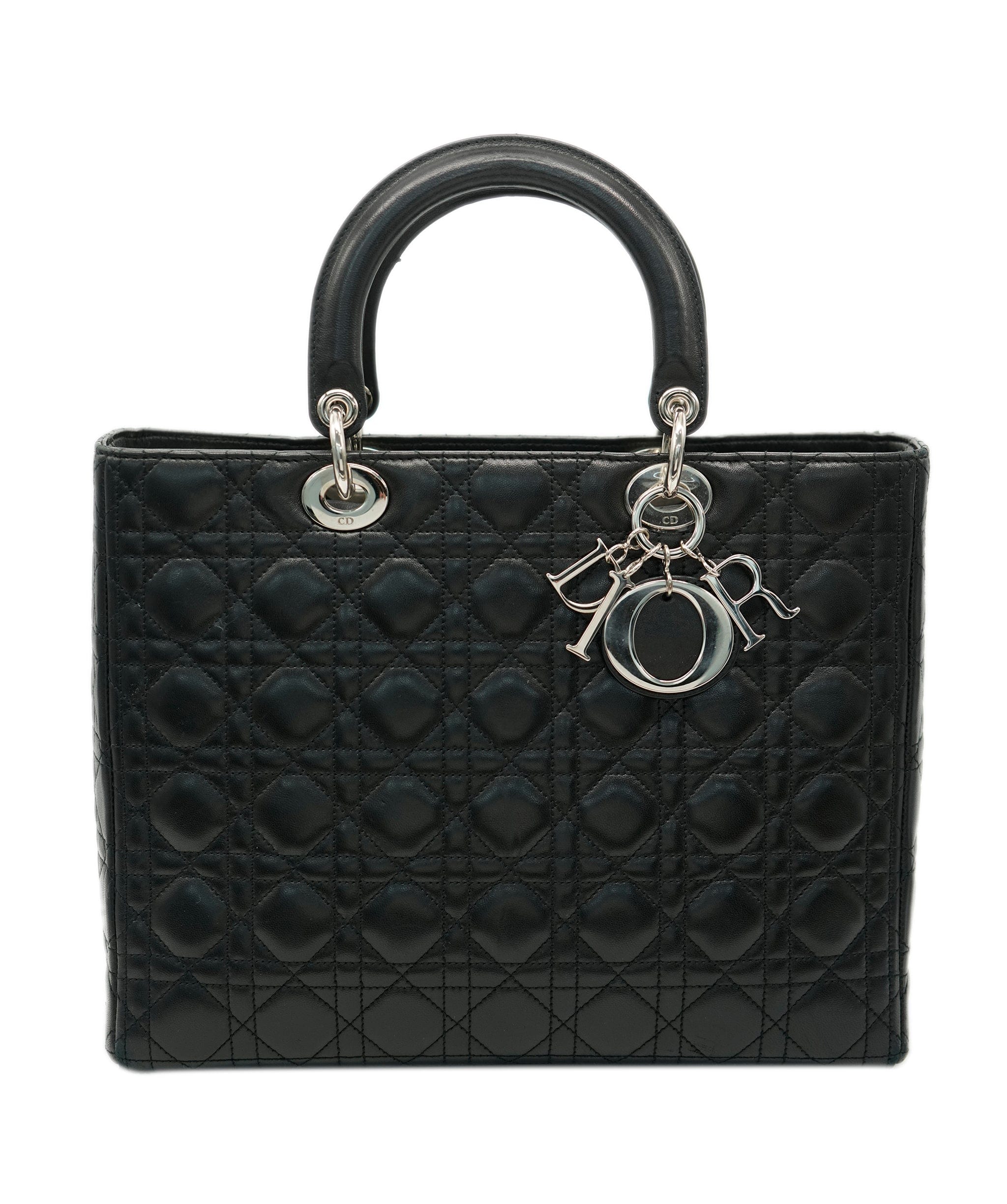 Christian Dior Christian Dior Black Zip Closure Large Lady ALC1769