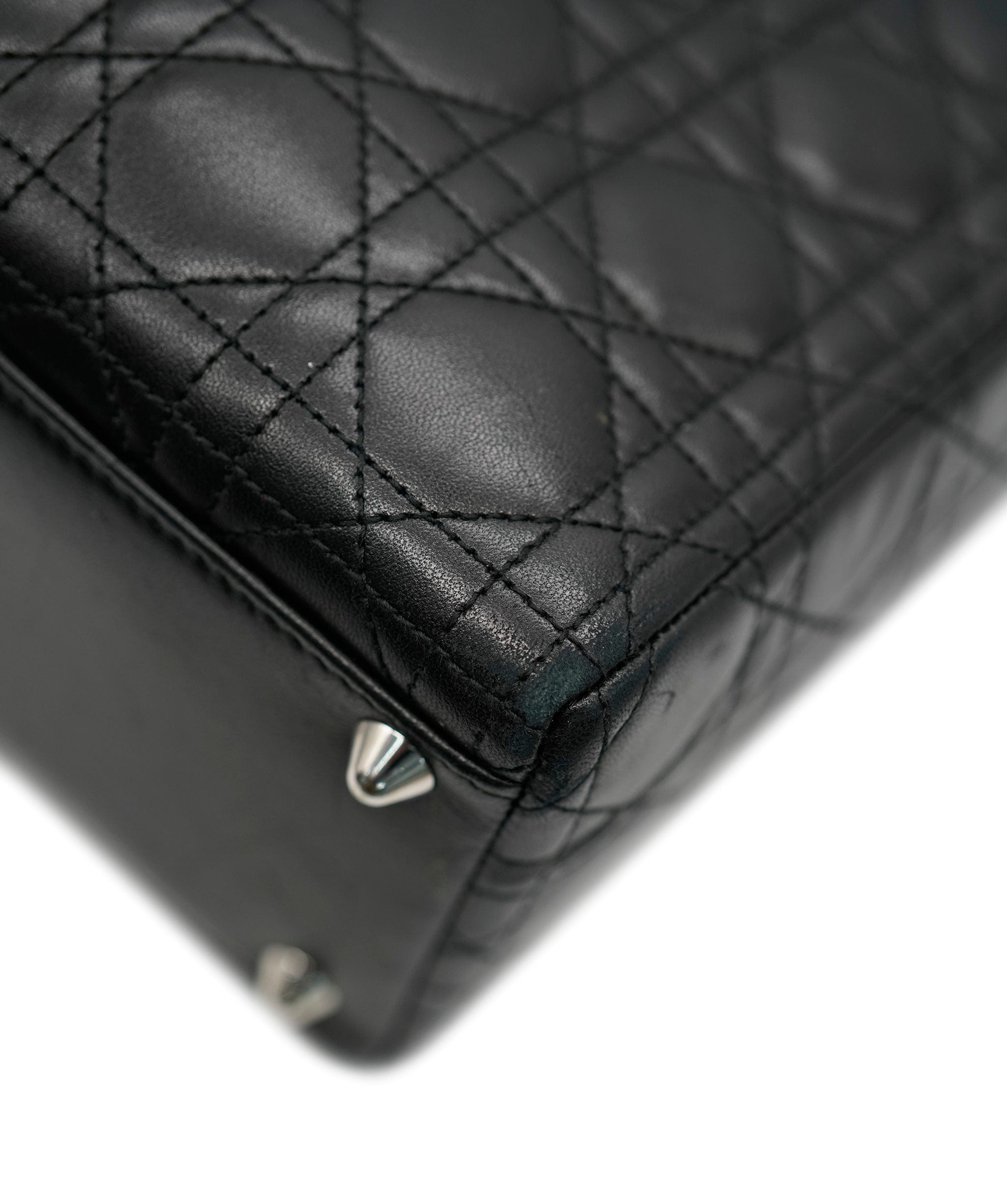 Christian Dior Christian Dior Black Zip Closure Large Lady ALC1769