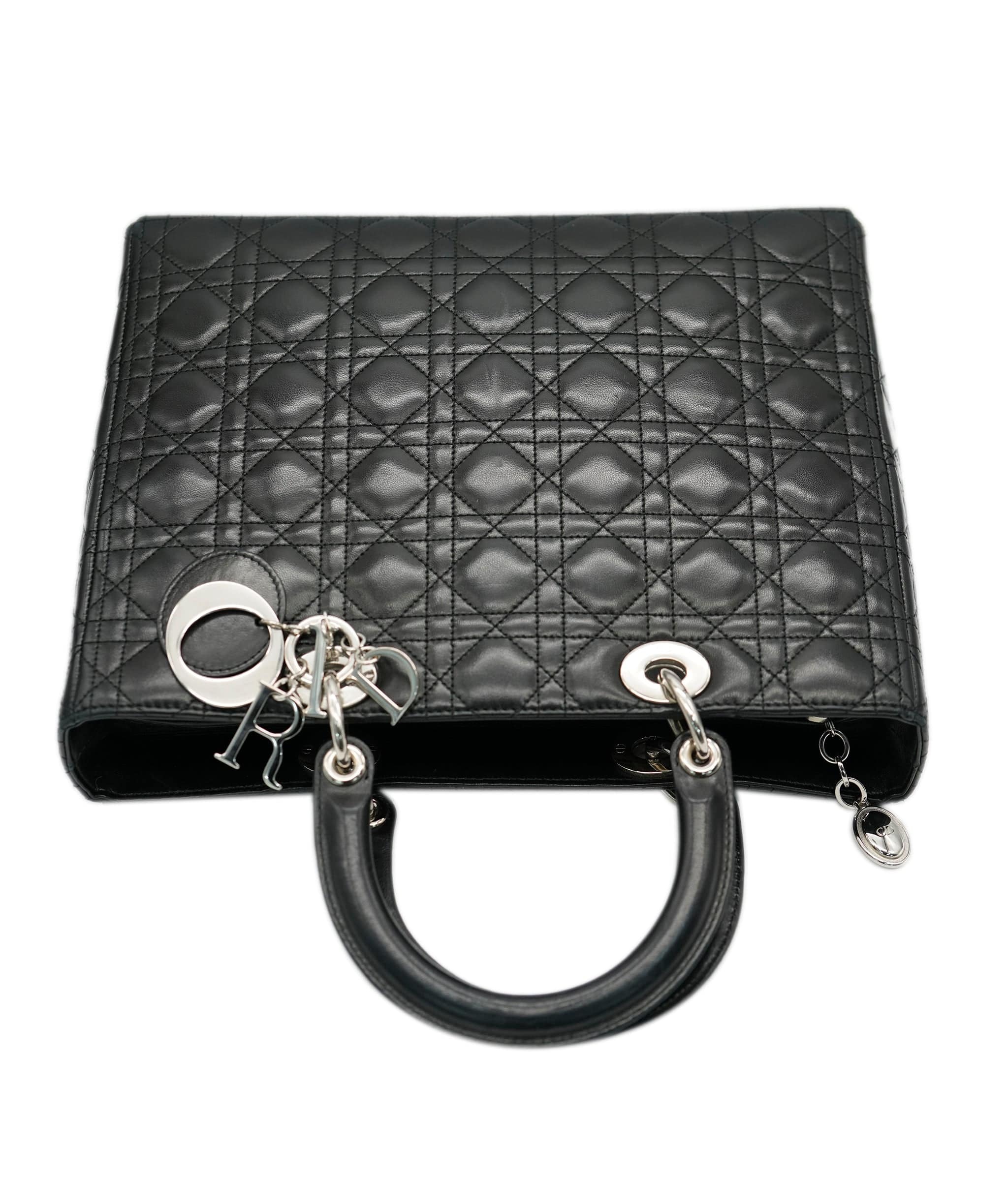 Christian Dior Christian Dior Black Zip Closure Large Lady ALC1769