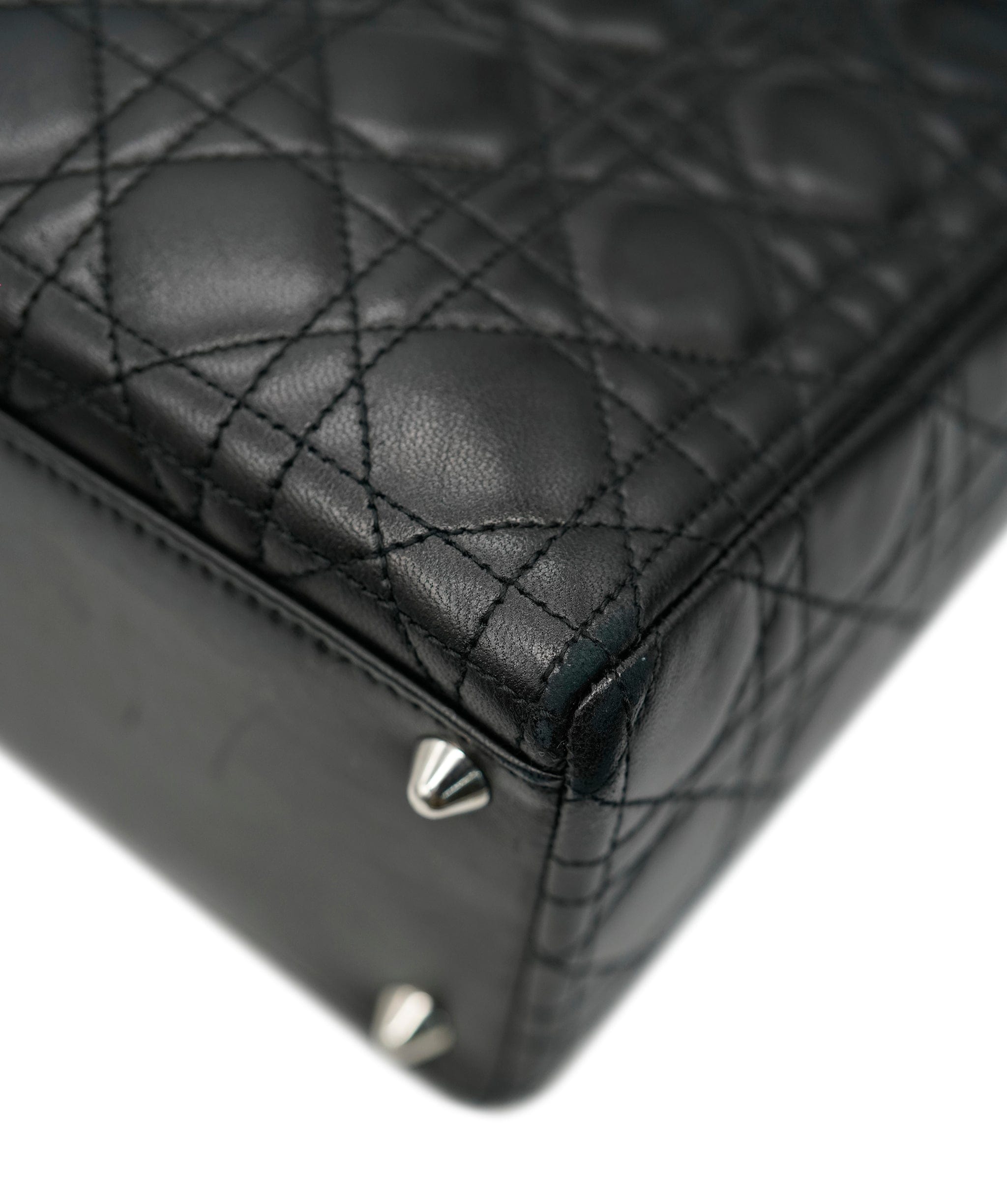 Christian Dior Christian Dior Black Zip Closure Large Lady ALC1769