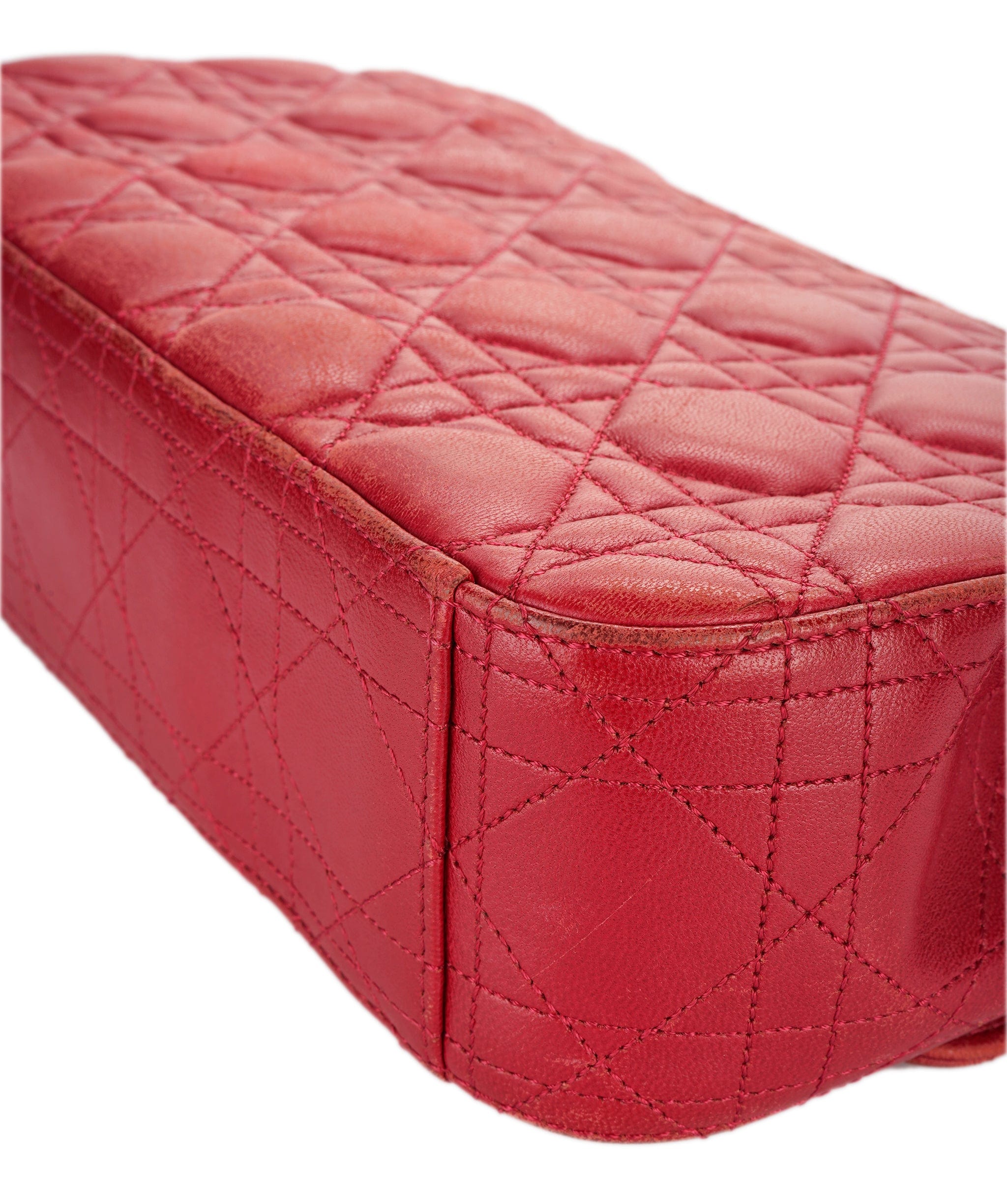 Christian Dior Dior miss dior rasberry pink handbag with SHW - AJC0848