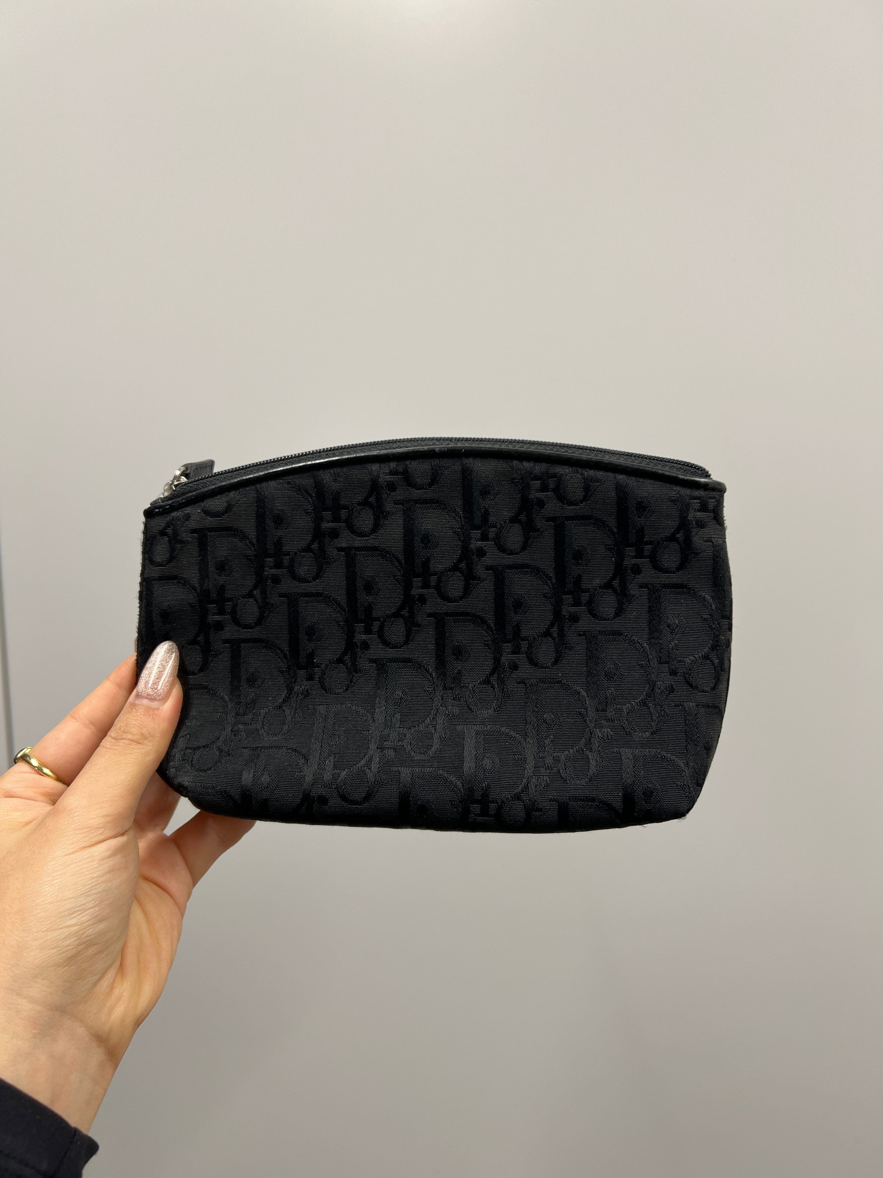 Christian Dior DIORTrotter PouchCanvas Black SV AVCSC1679