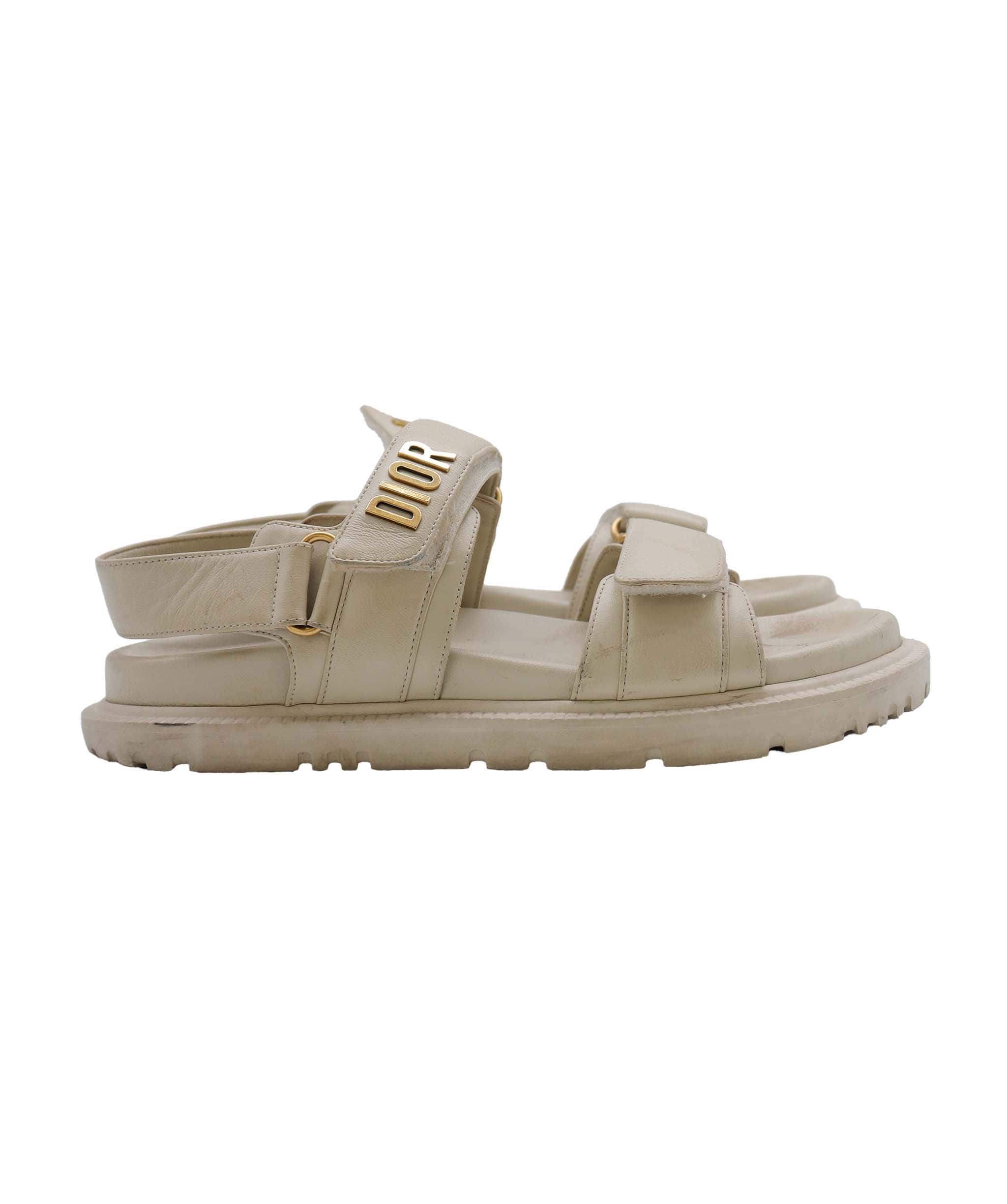 Christian Dior Christian Dior Sandals Cream 37 ASC6076