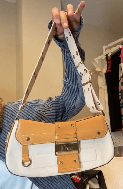 Christian Dior Christian Dior Dior Street Chic Bag Nude/ Tan
