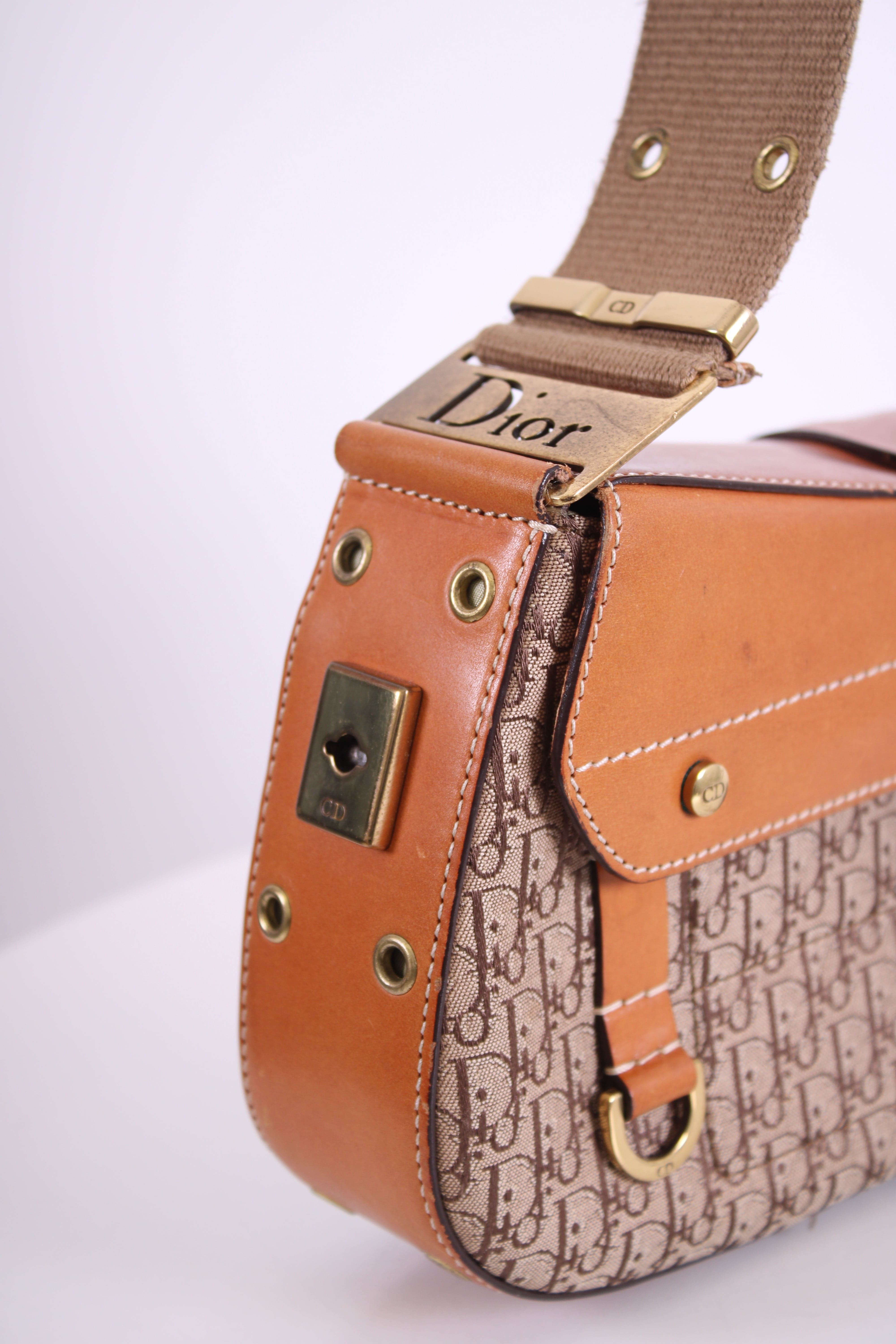 Christian Dior Christian Dior Trotter Handbag Tan