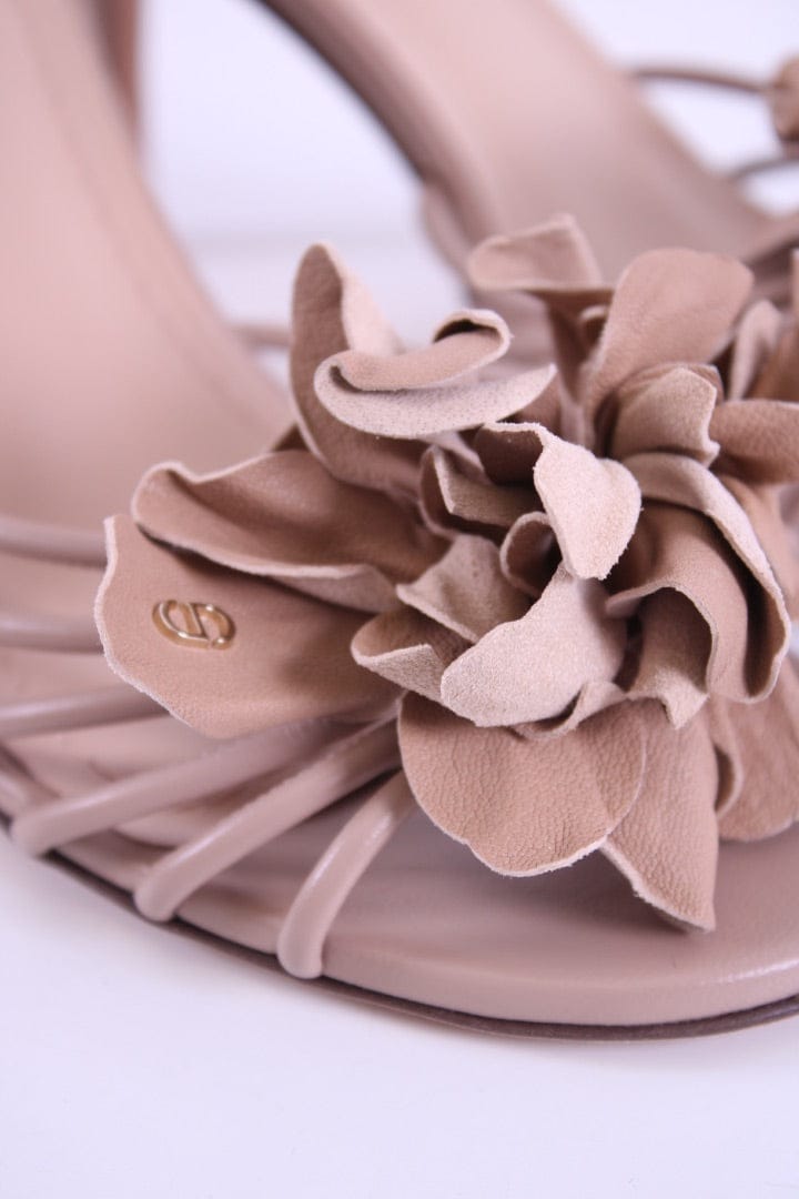 Christian Dior Christian Dior Blossom Mule Heels Nude 39