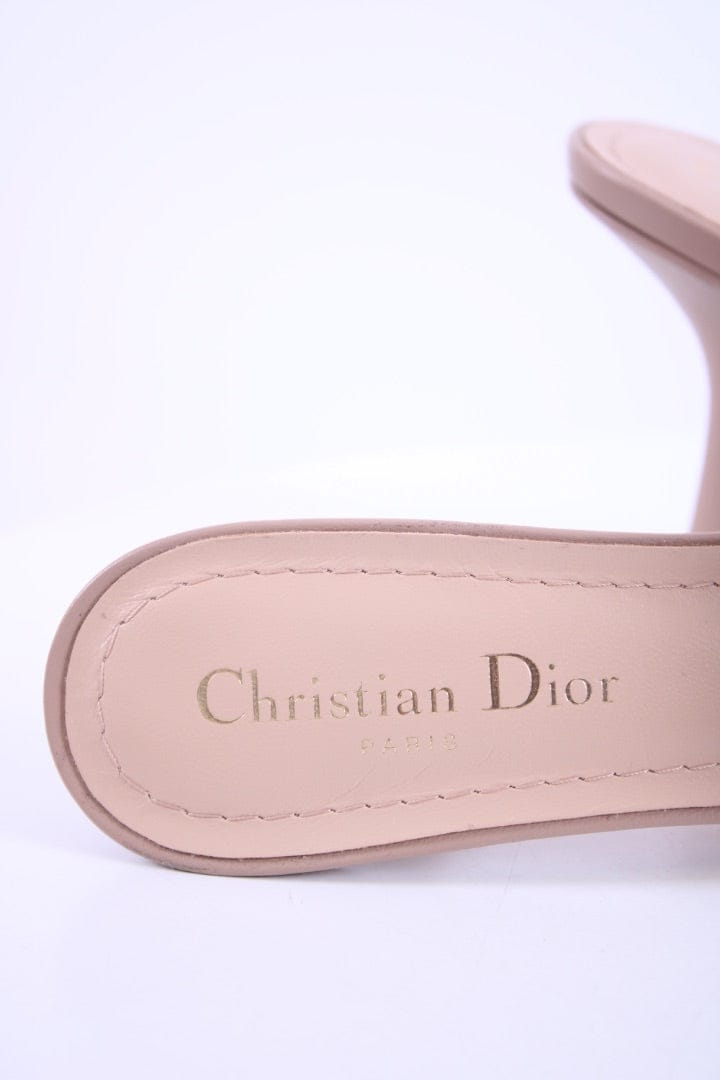 Christian Dior Christian Dior Blossom Mule Heels Nude 39