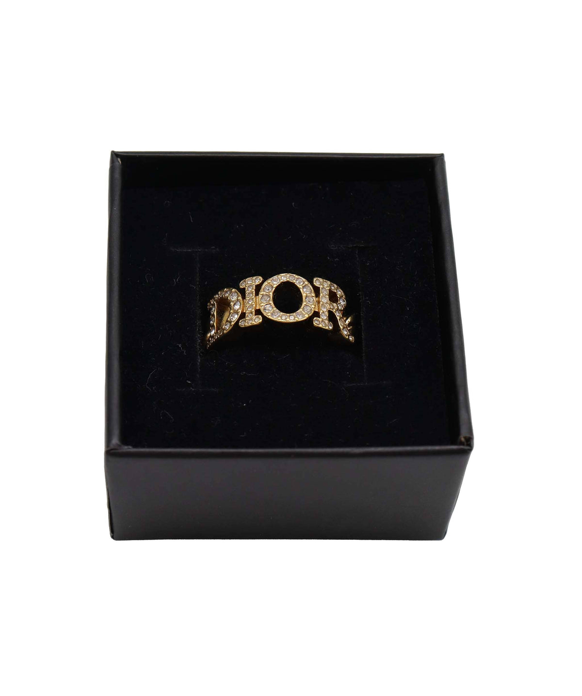 Christian Dior Dior Rhinestone Ring DXBK0137