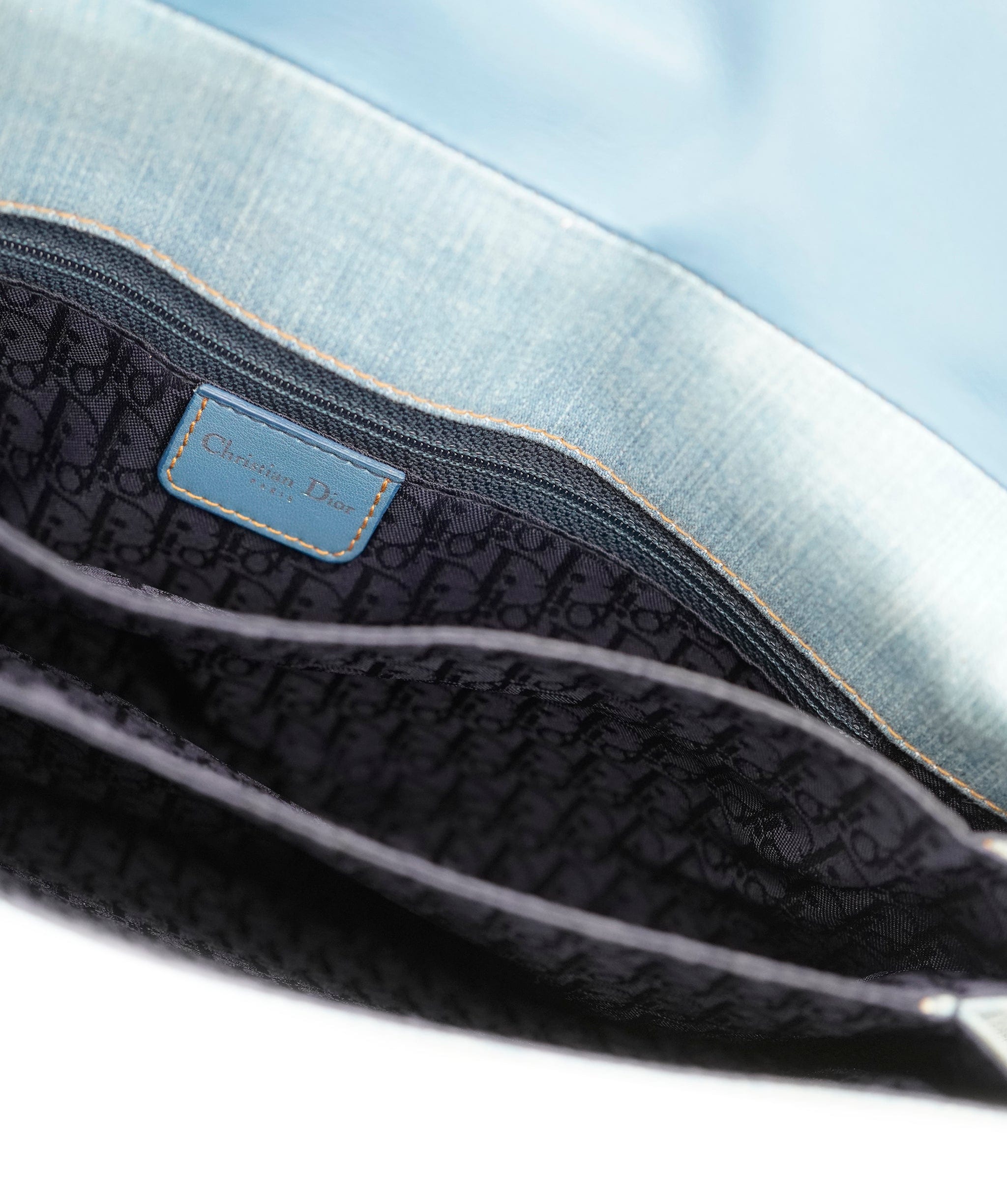 Christian Dior Dior Admit it Denim Shoulder Bag Blue - DXBS1830