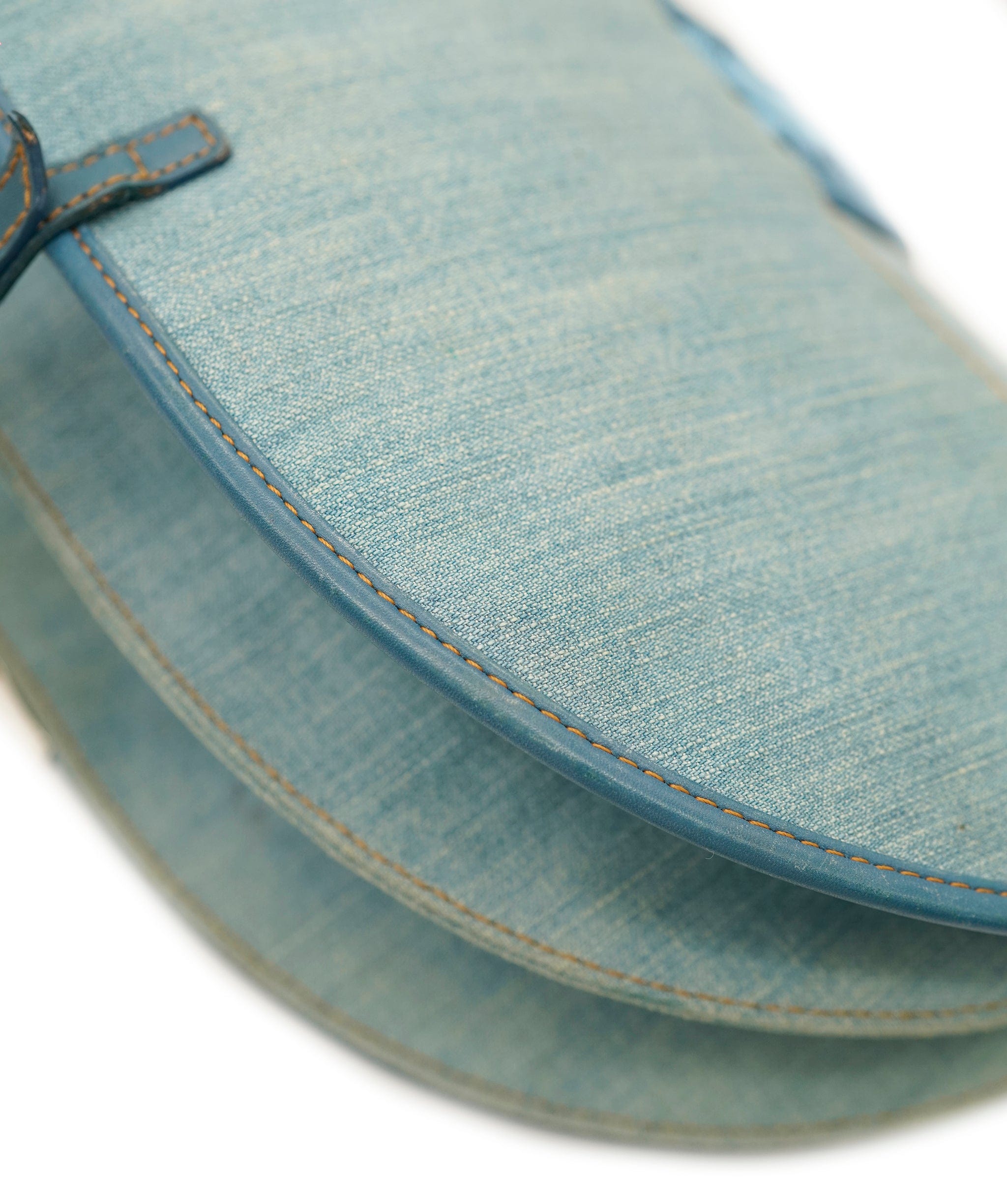 Christian Dior Dior Admit it Denim Shoulder Bag Blue - DXBS1830