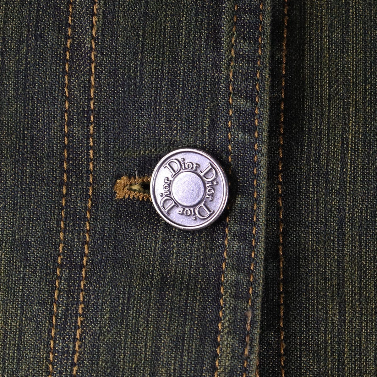 Christian Dior CHRISTIAN DIOR Dior jean and leather waistcoat AGC2949