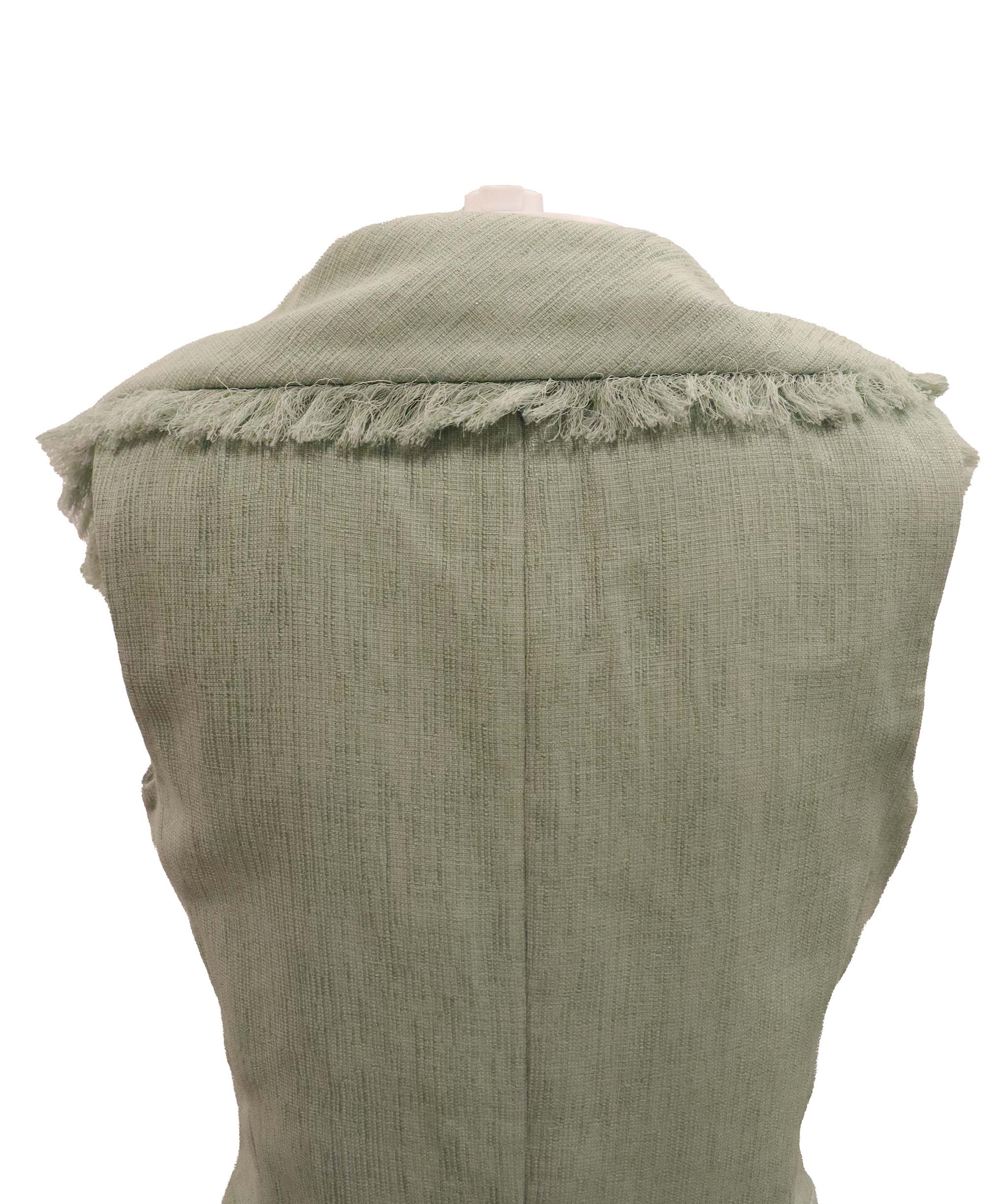 Christian Dior CHRISTIAN DIOR green dress with collar AGC2991