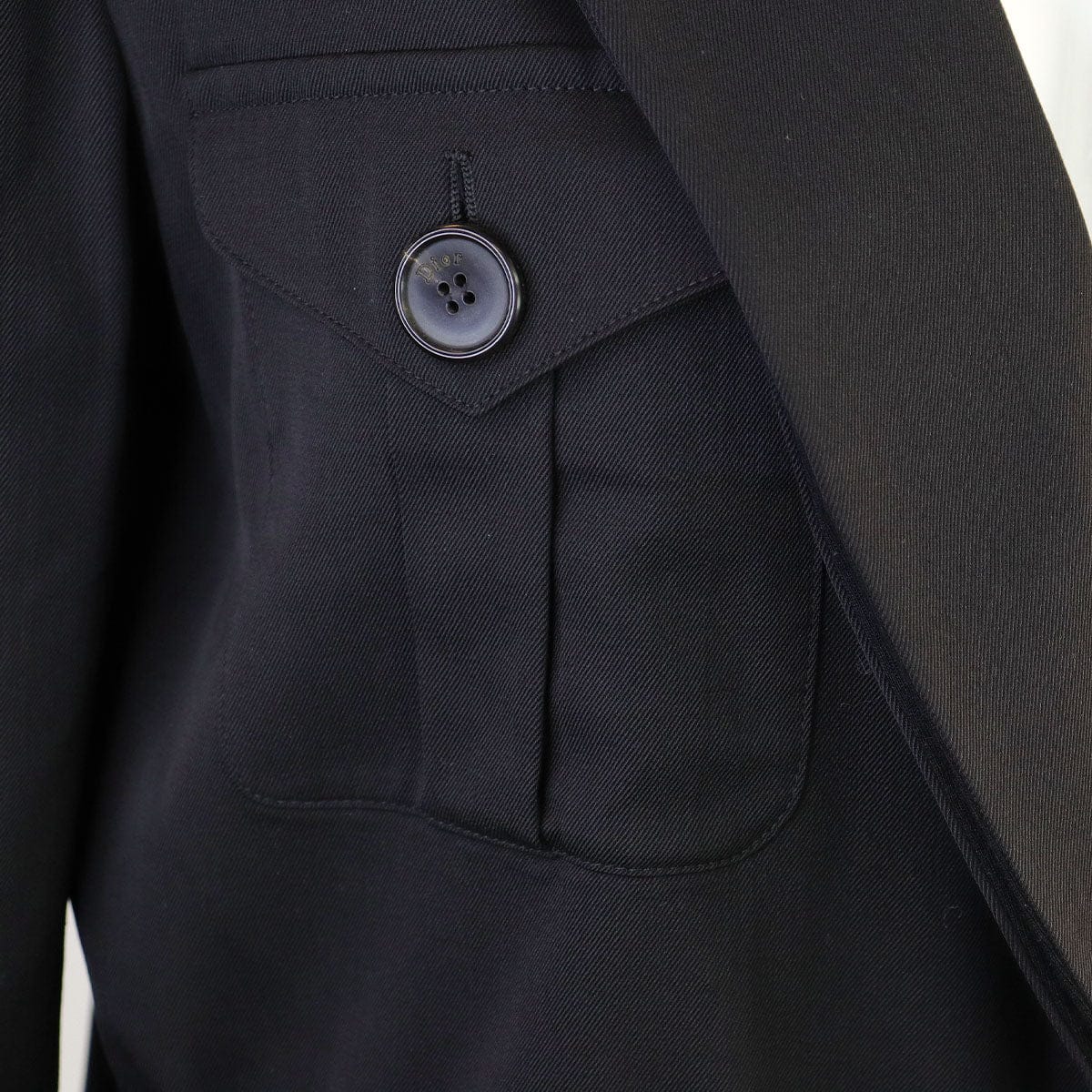 Christian Dior Christian Dior light wool safari jacket AGC2608