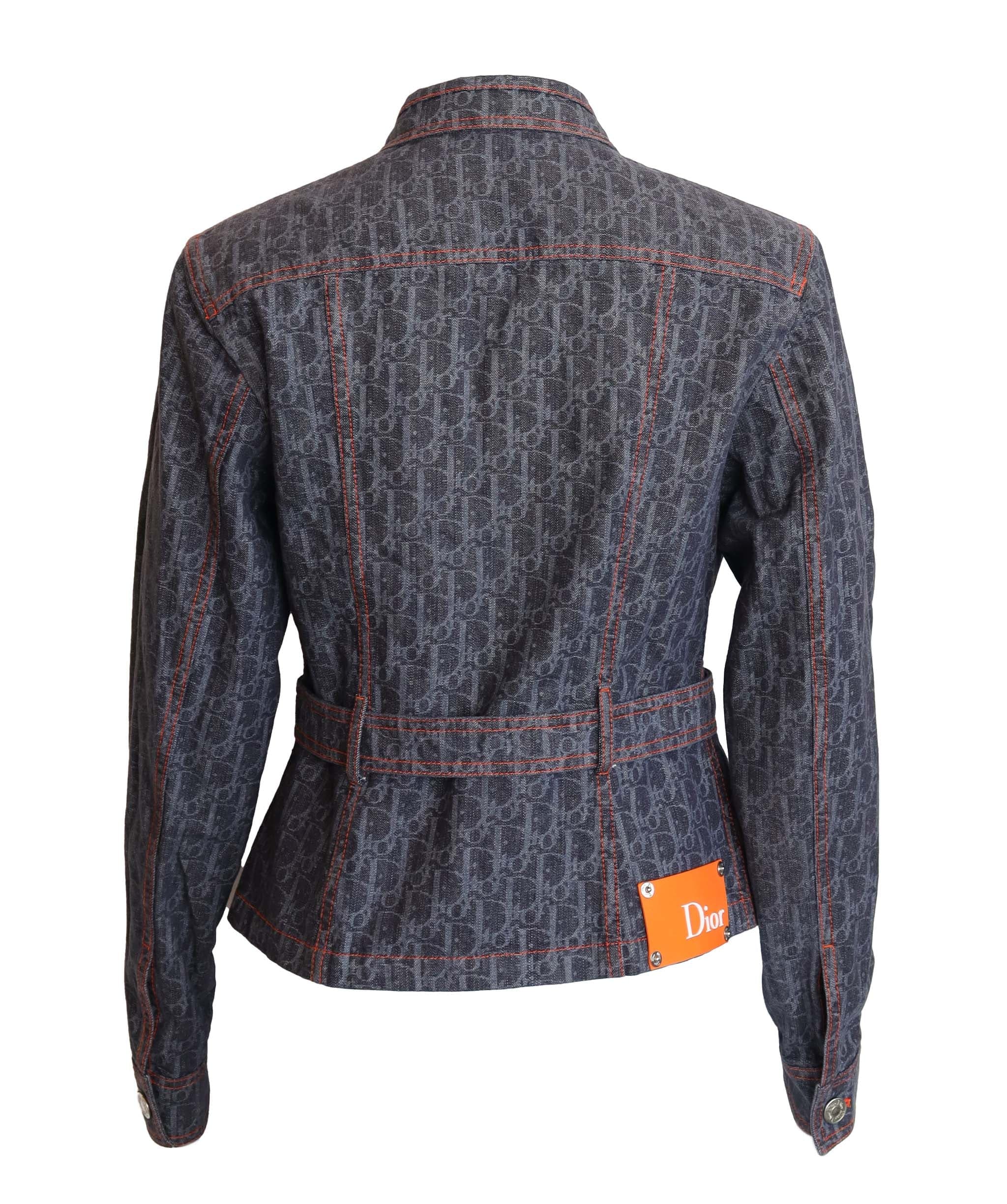 Christian Dior Christian Dior oblique jean jacket AGC2505