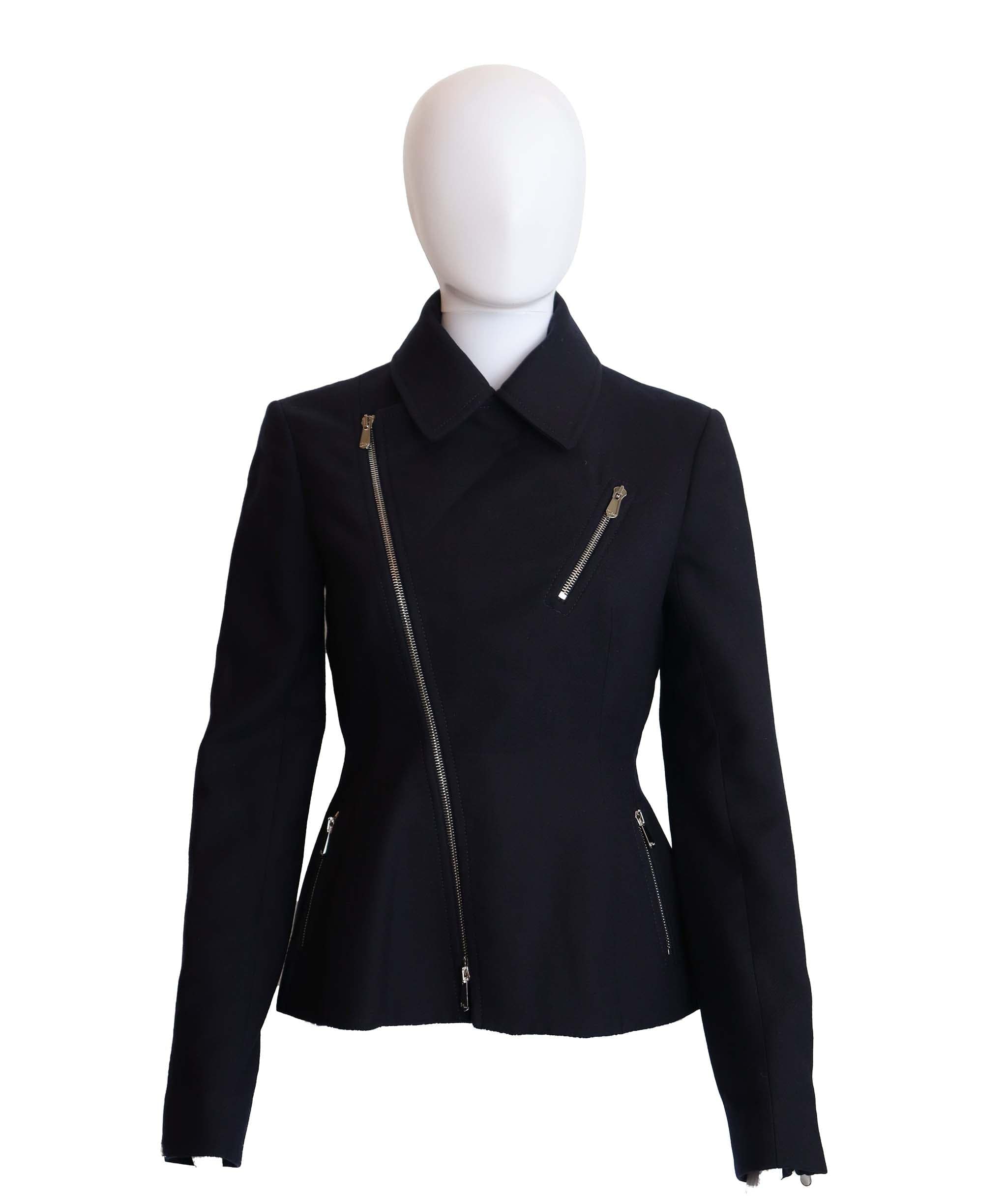 Christian Dior Christian Dior perfecto blue bar jacket AGC2518