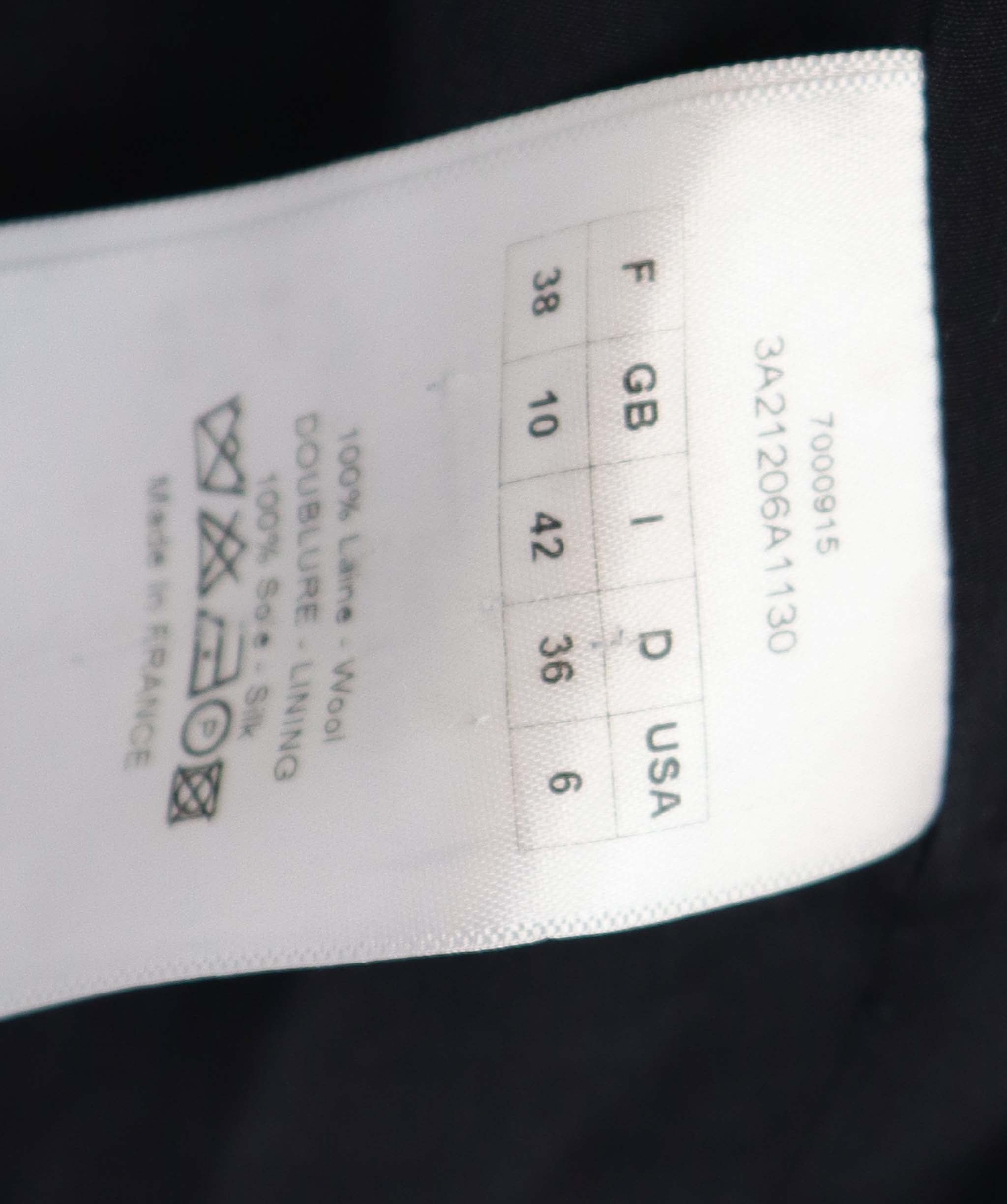 Christian Dior Christian Dior perfecto blue bar jacket AGC2518