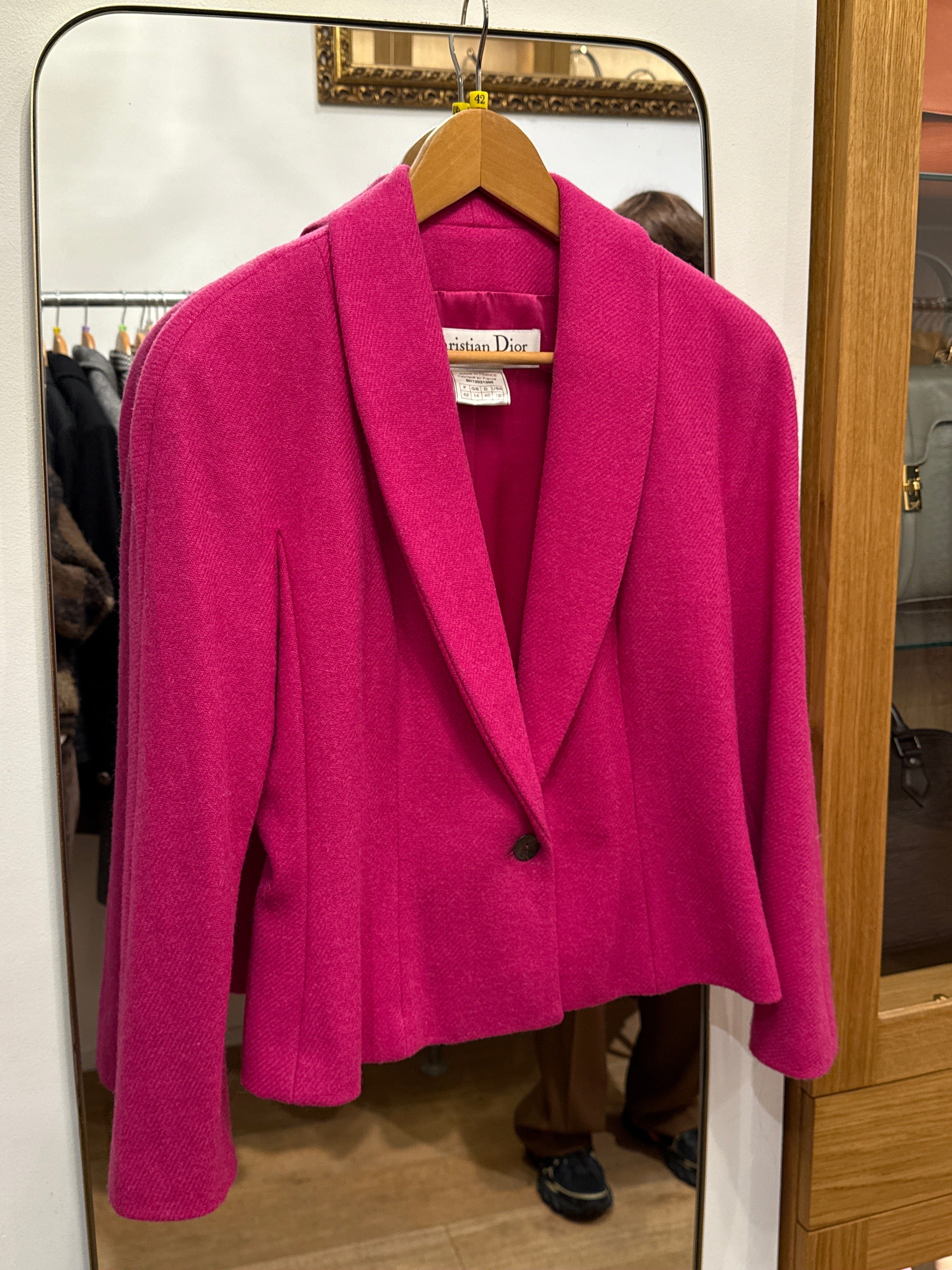 Christian Dior Christian Dior Pink Bar jacket AGC3026
