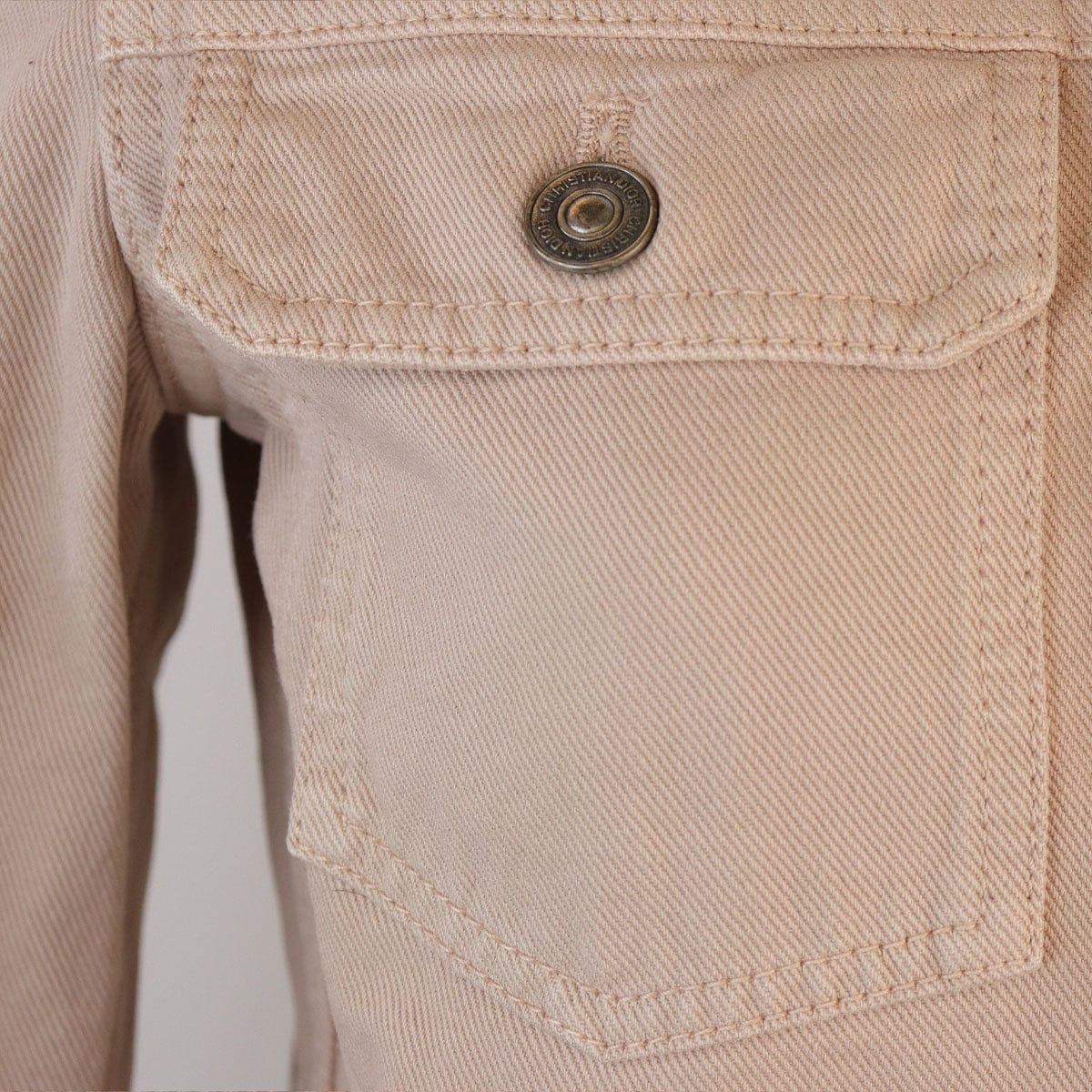 Christian Dior CHRISTIAN DIOR Pink jeans jacket AGC2995