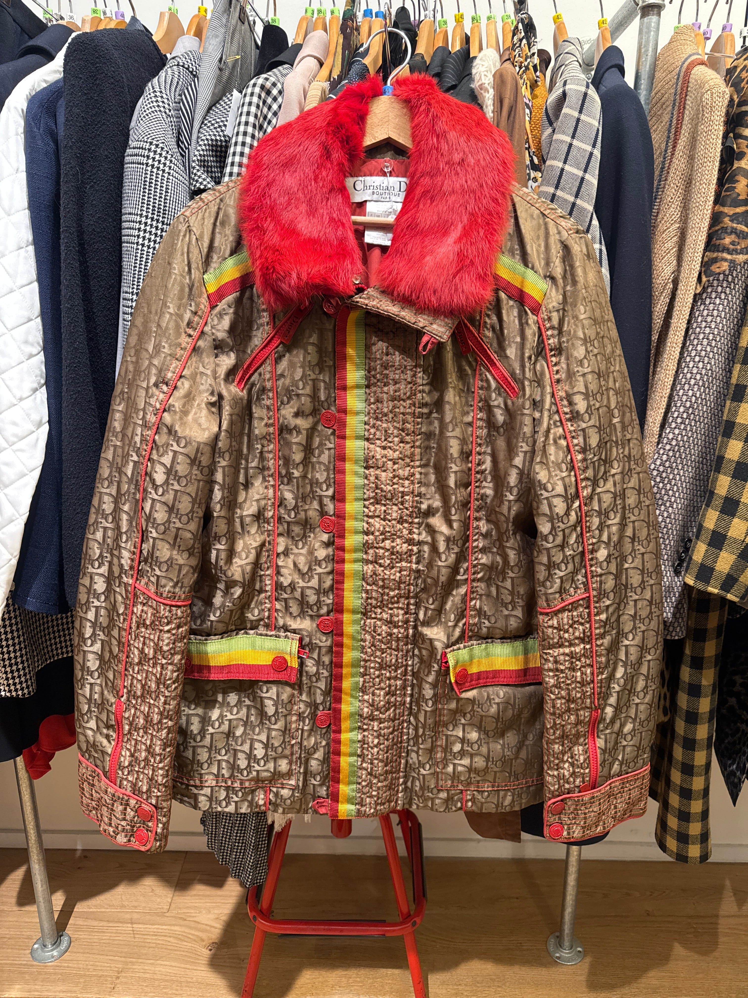 Christian Dior Christian Dior Rasta Dior monogram ski jacket AGC2488