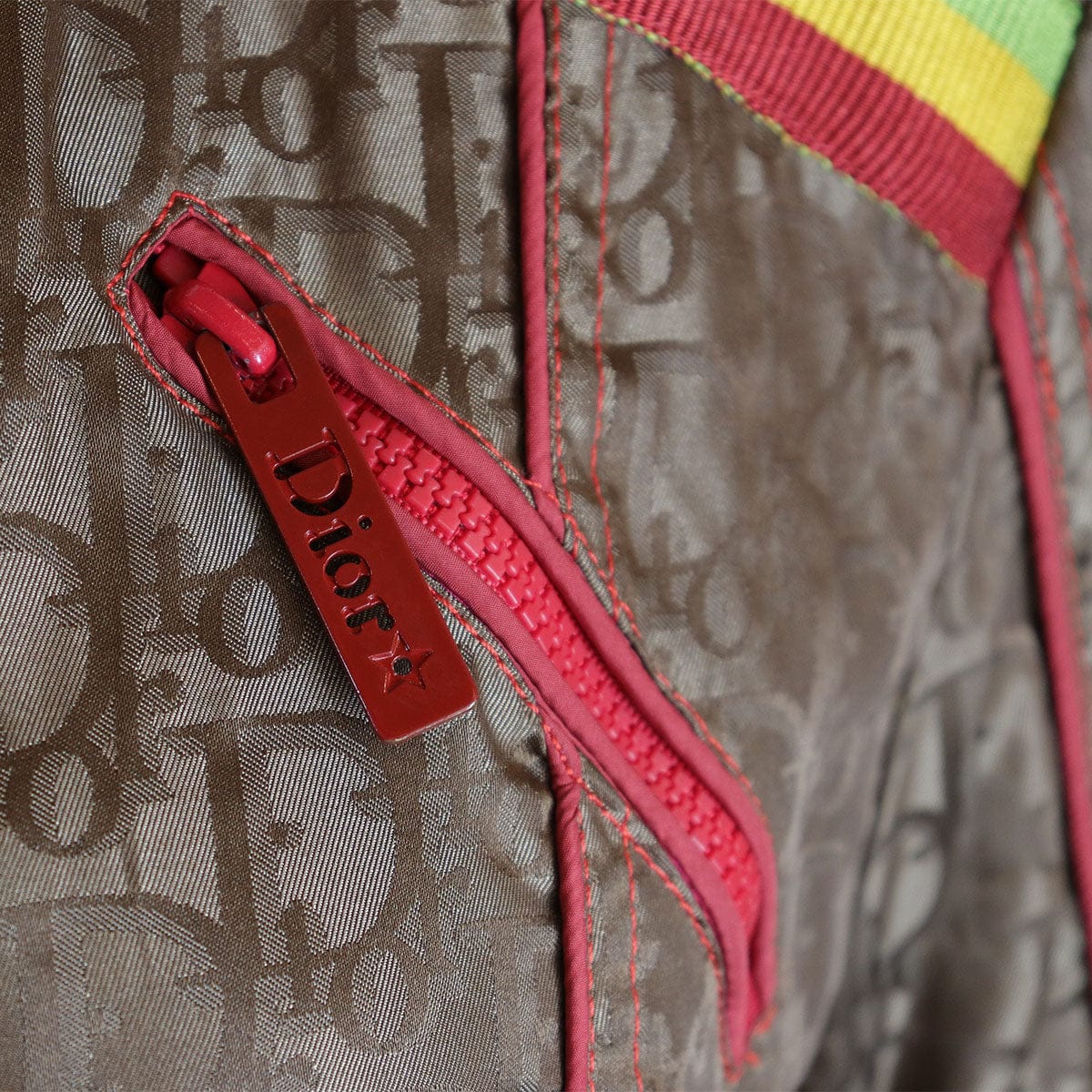 Christian Dior Christian Dior Rasta Dior monogram ski jacket AGC2488